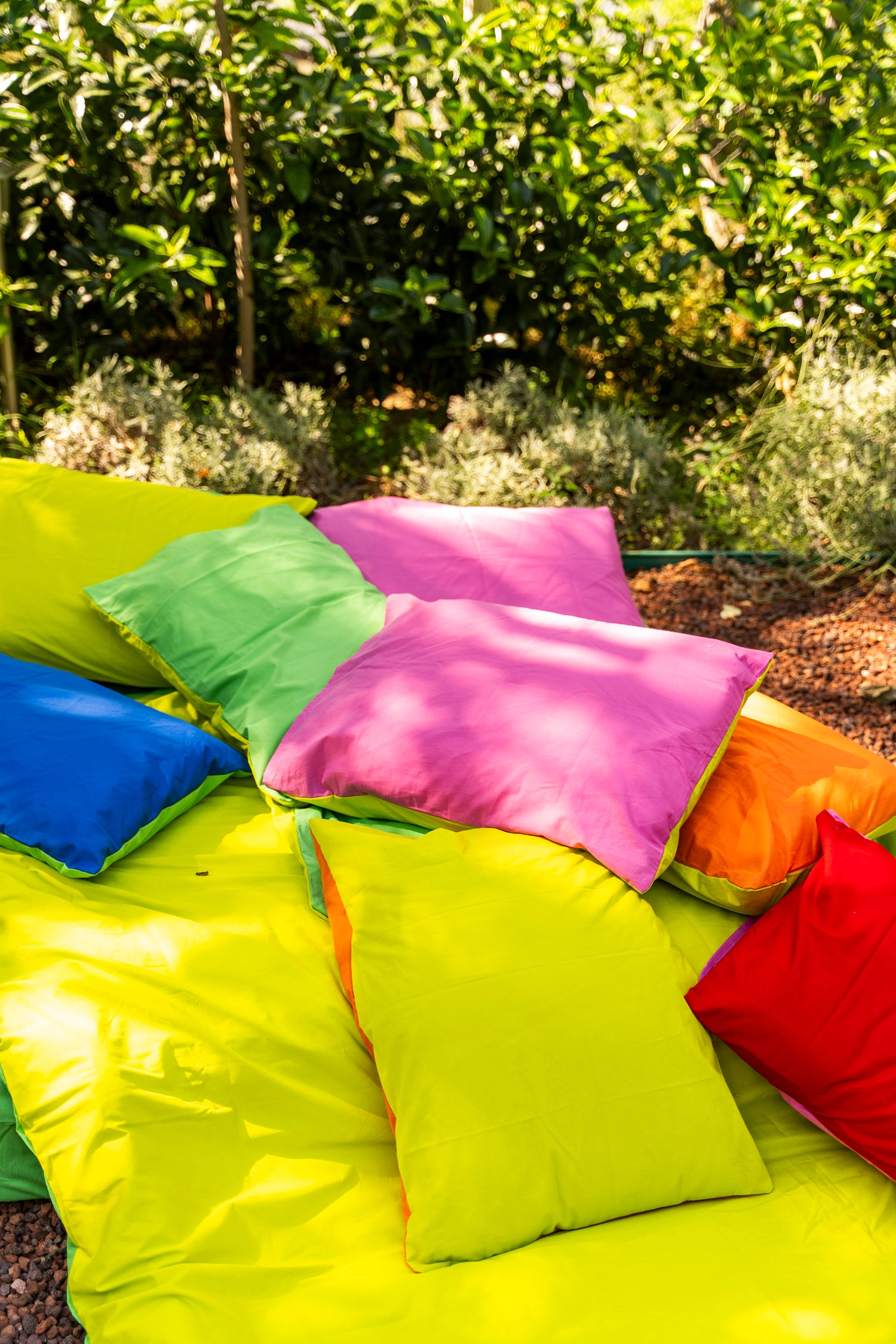 Popping Colors Çift Taraflı Yastık Kılıfı 50x70