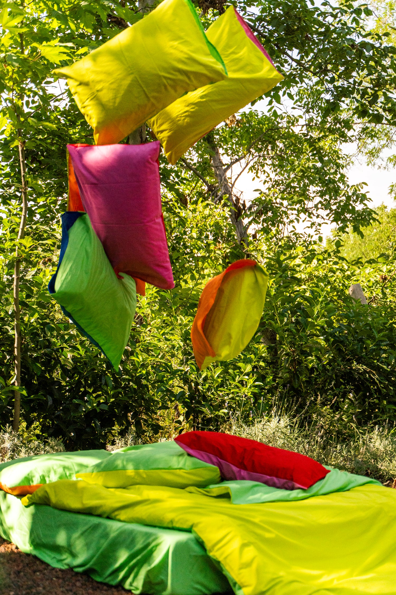 Popping Colors Çift Taraflı Yastık Kılıfı 50x70