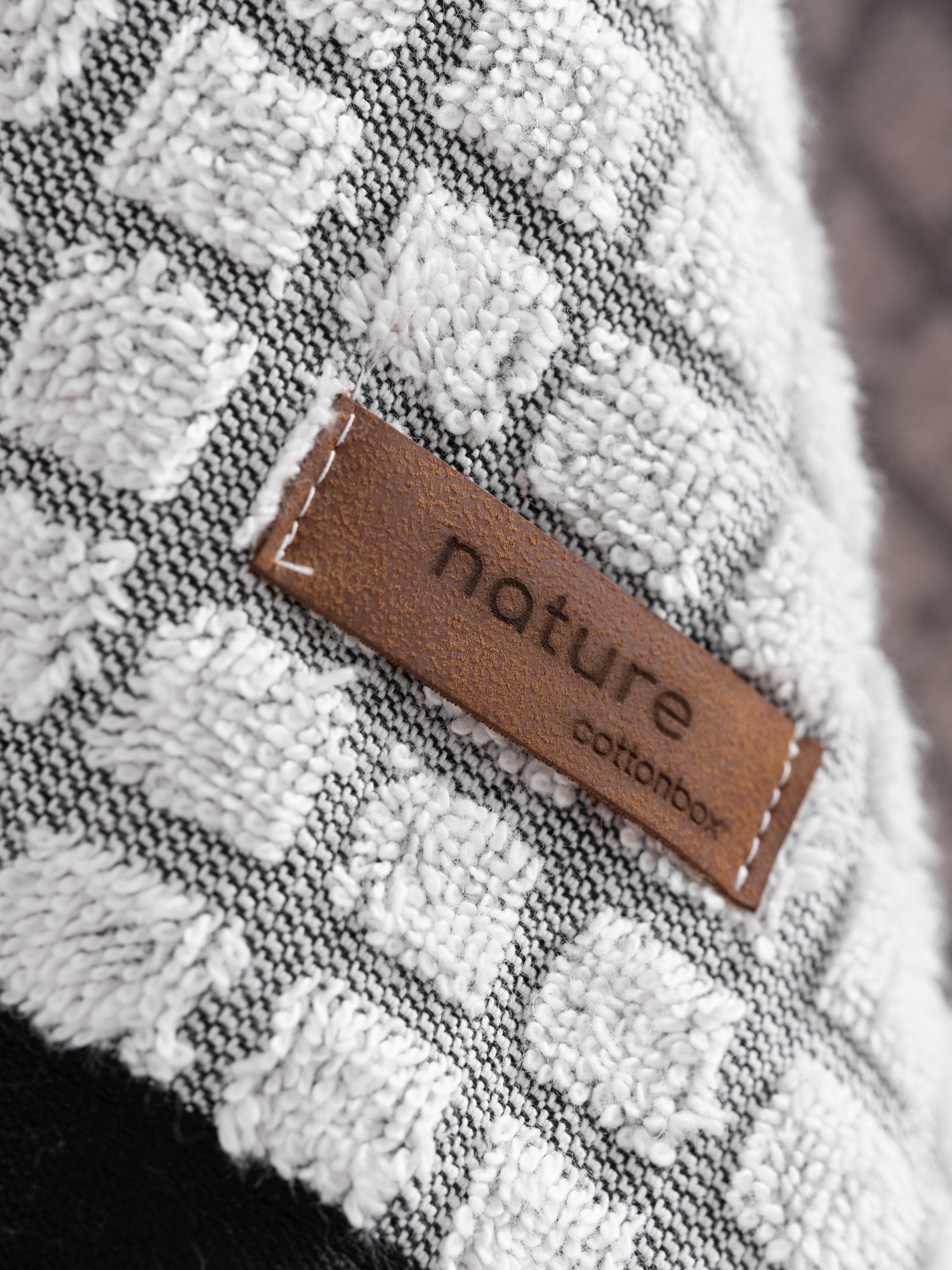 Комплект из 4 жаккардовых полотенец Cotton Box, 100% хлопок, 50x90