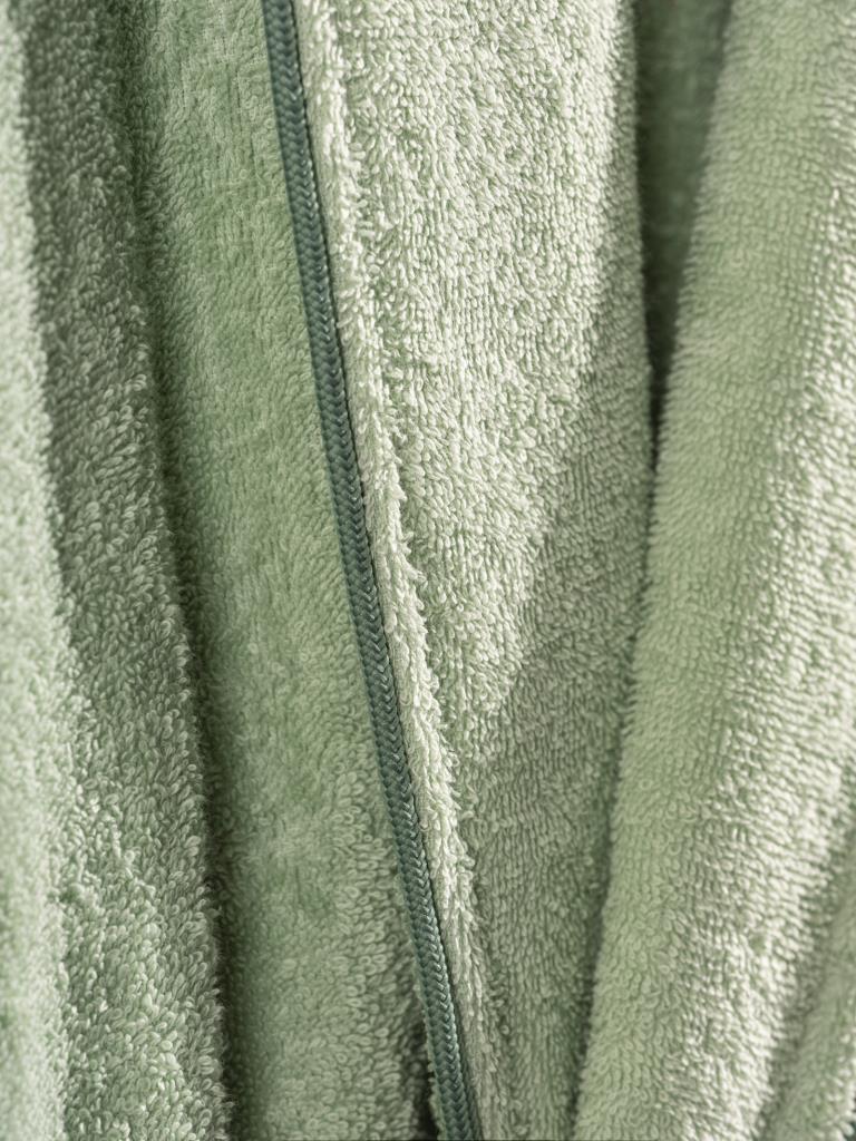 Комплект односпальных халатов Cotton Box, 100% хлопок, зеленый, размер L