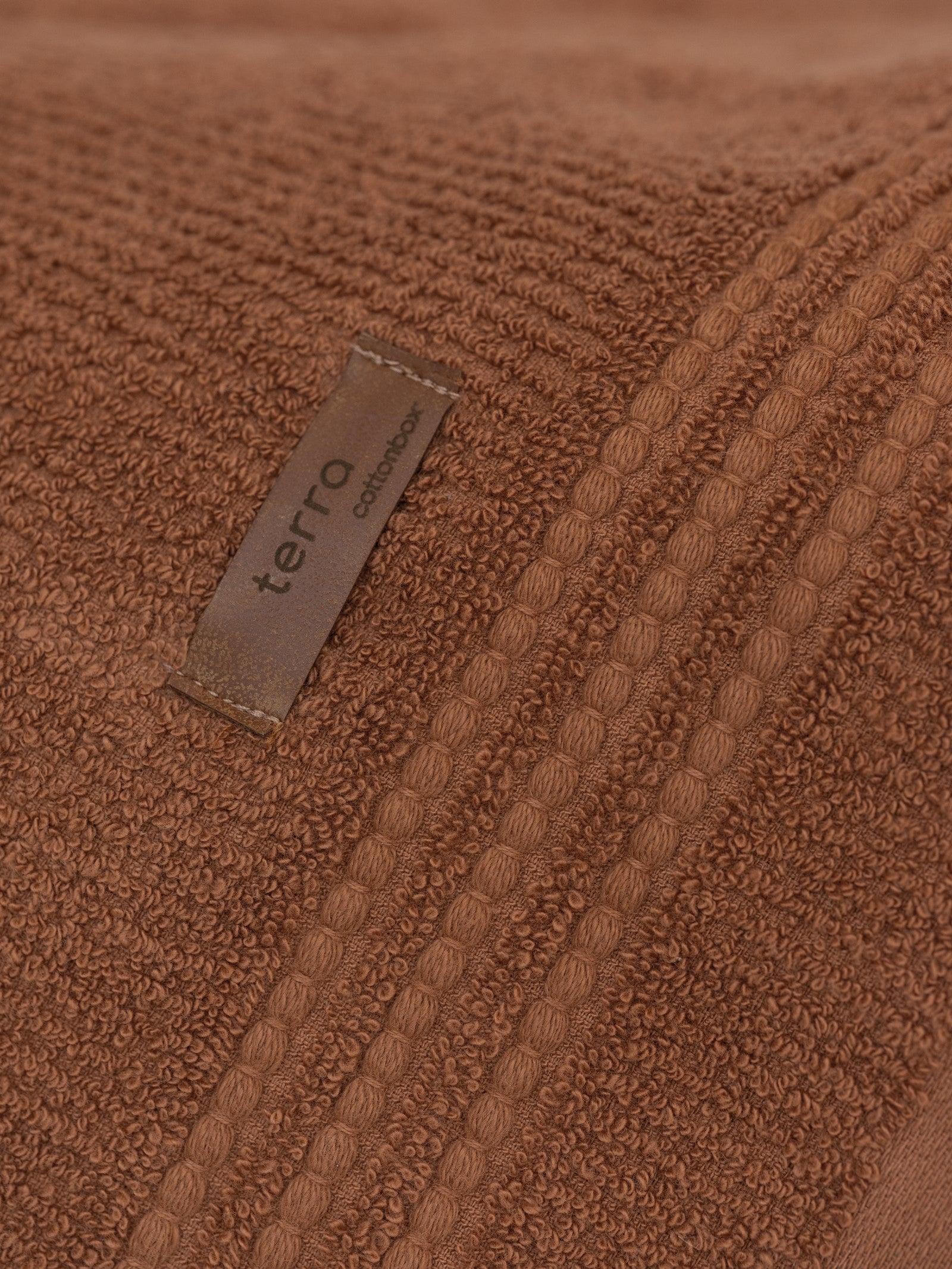 Cotton Box 100% Cotton Wellness Towel Set Terra Toprak