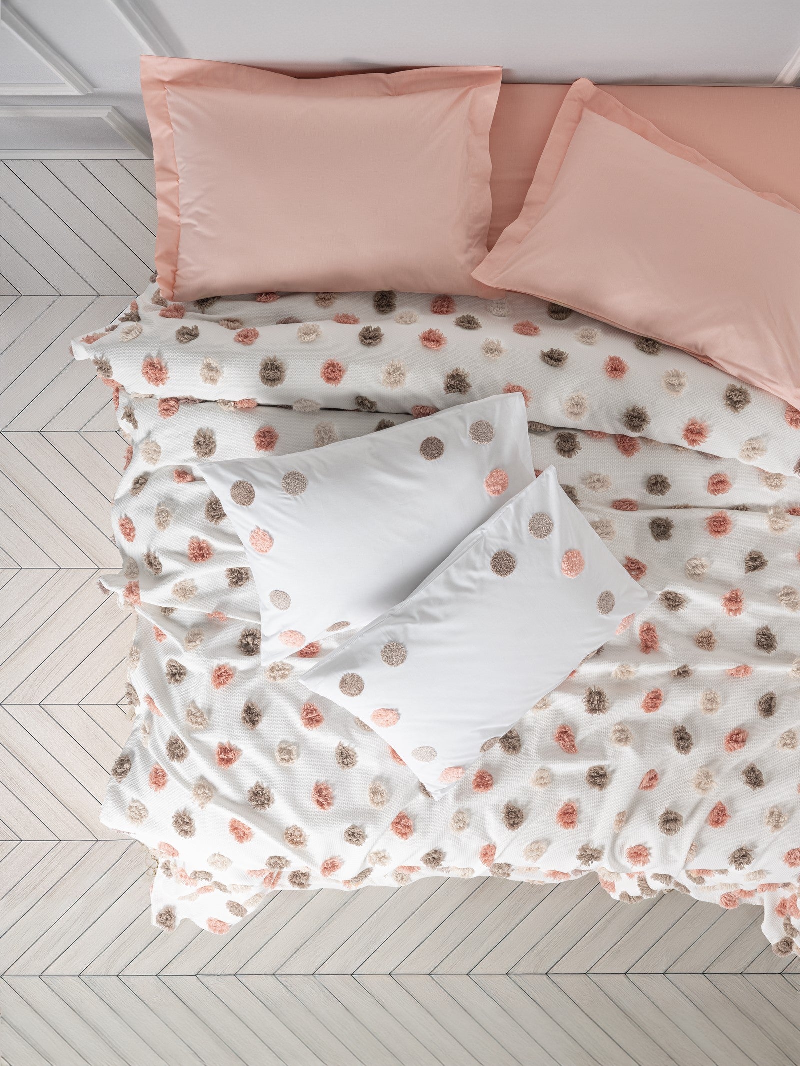 Cotton Box Bonny Double Pique Set Alvin Salmon