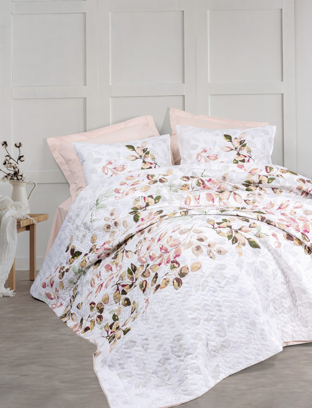 Cotton Box Double Complete Set Brice Beige