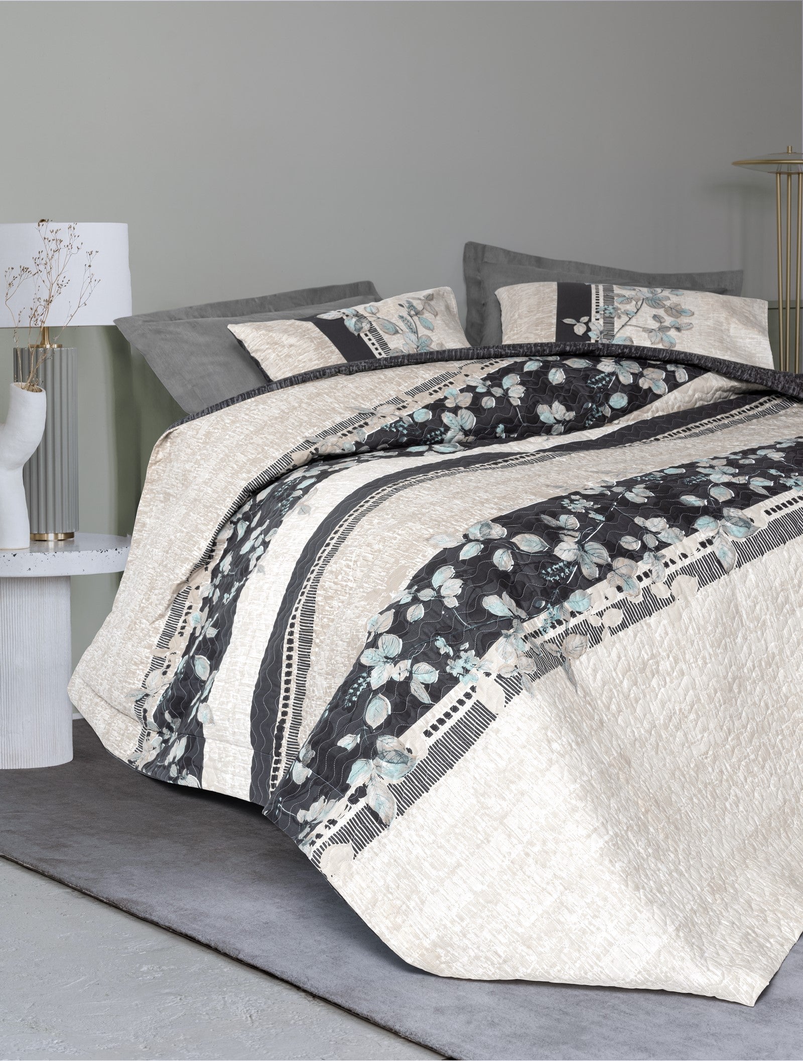 Cotton Box Double Complete Set Lehlare Anthracite