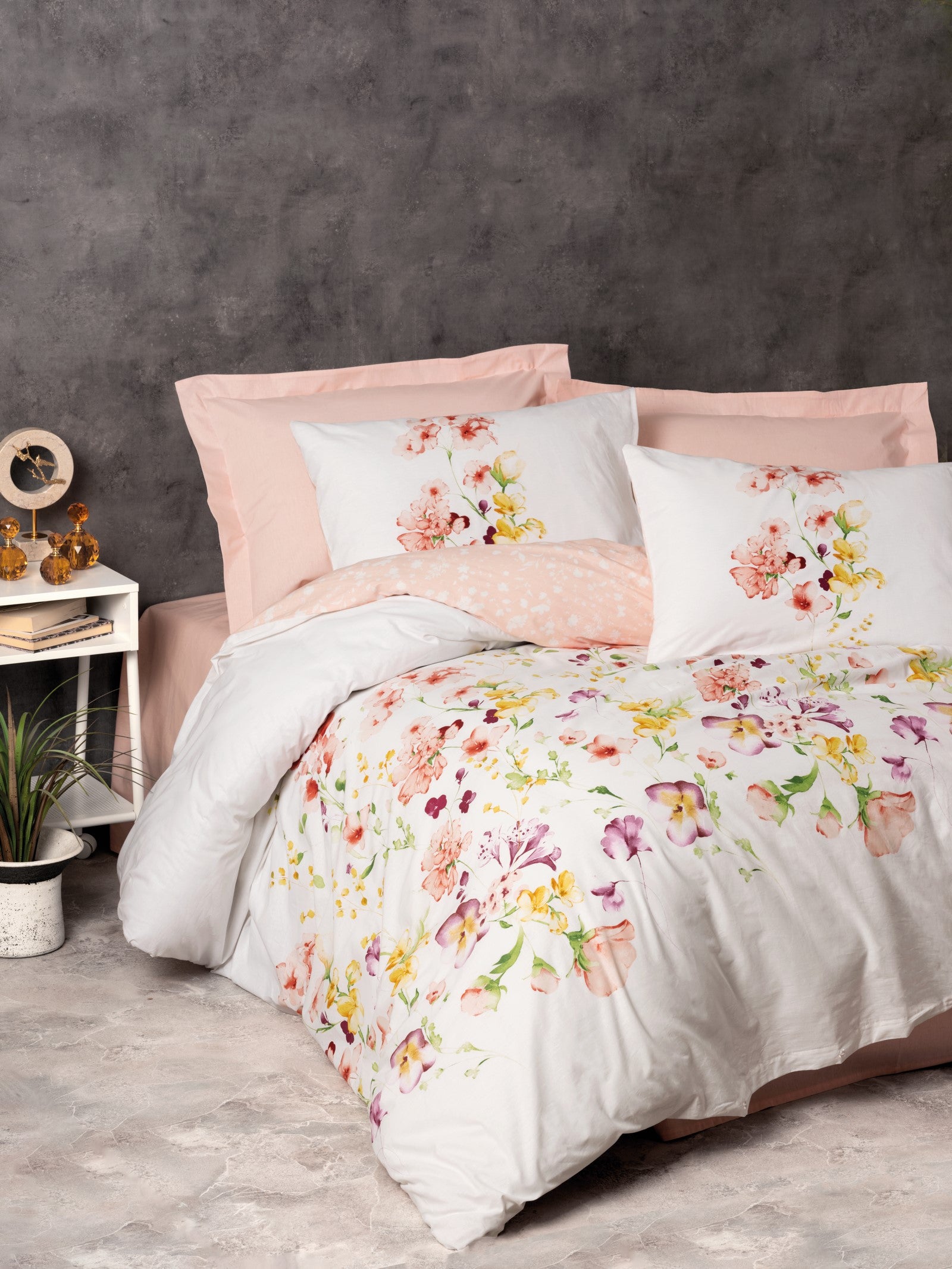 Cotton Box Double Duvet Cover Set Emma Salmon