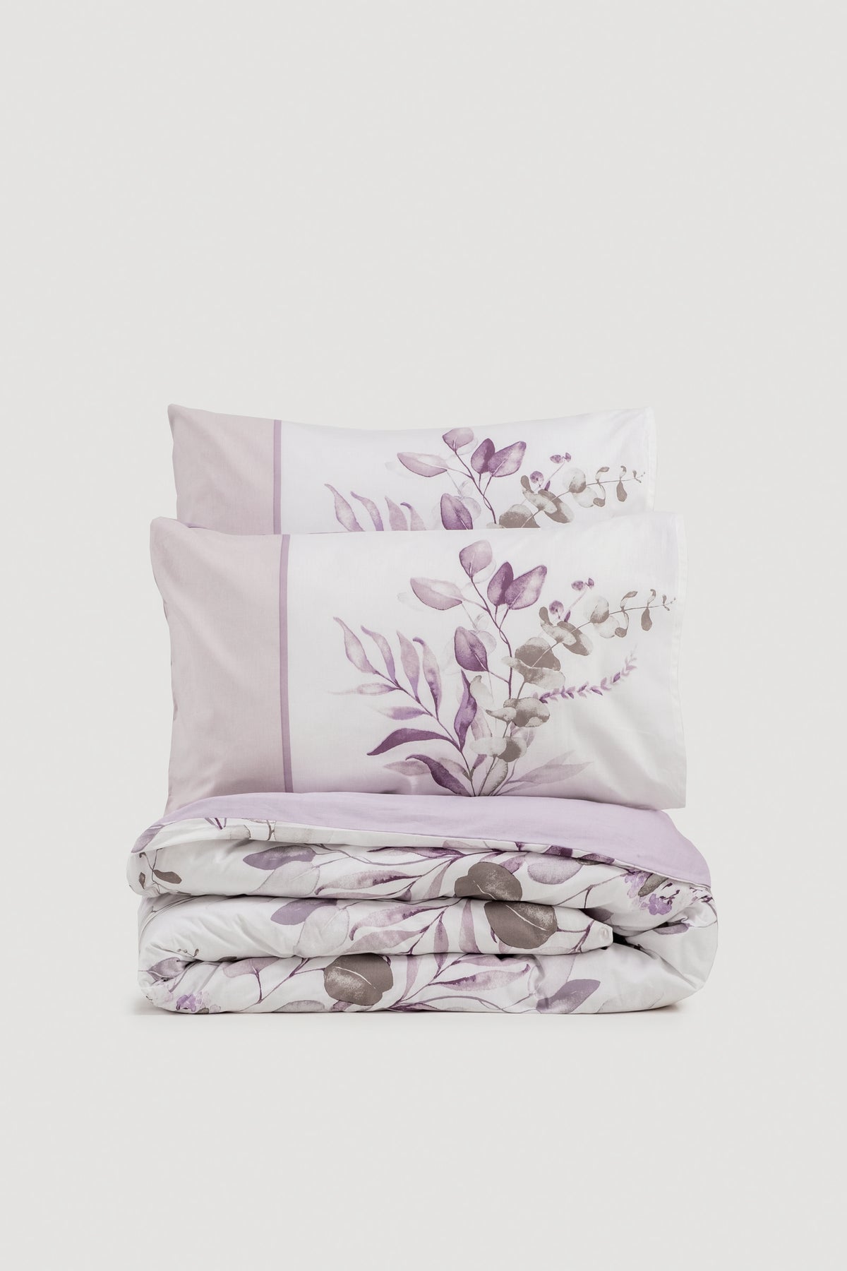 Комплект пододеяльников Cotton Box с двумя ремешками Nadia Lila