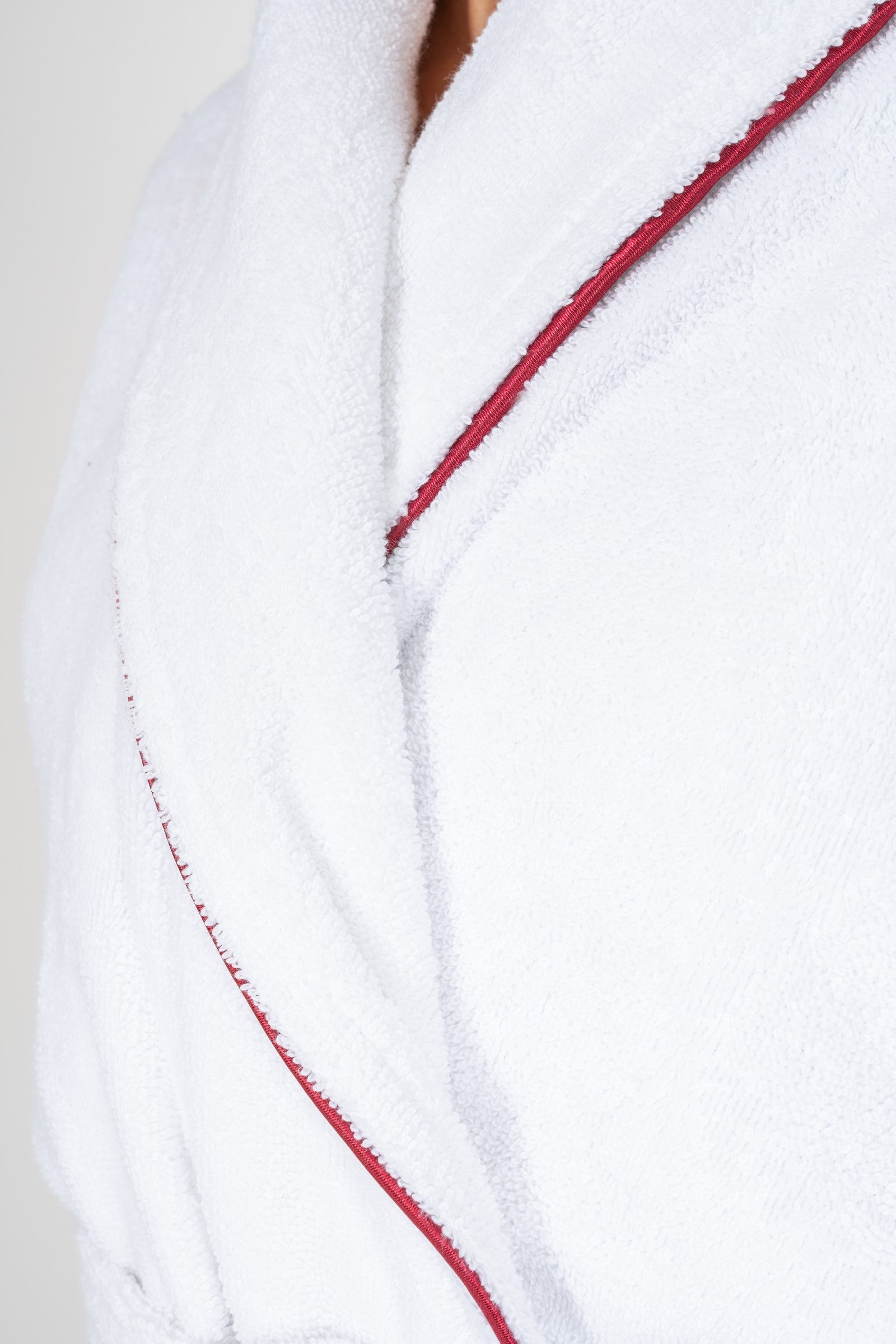 Cotton Box Classic Bathrobe Set Helya White Unisex M/L