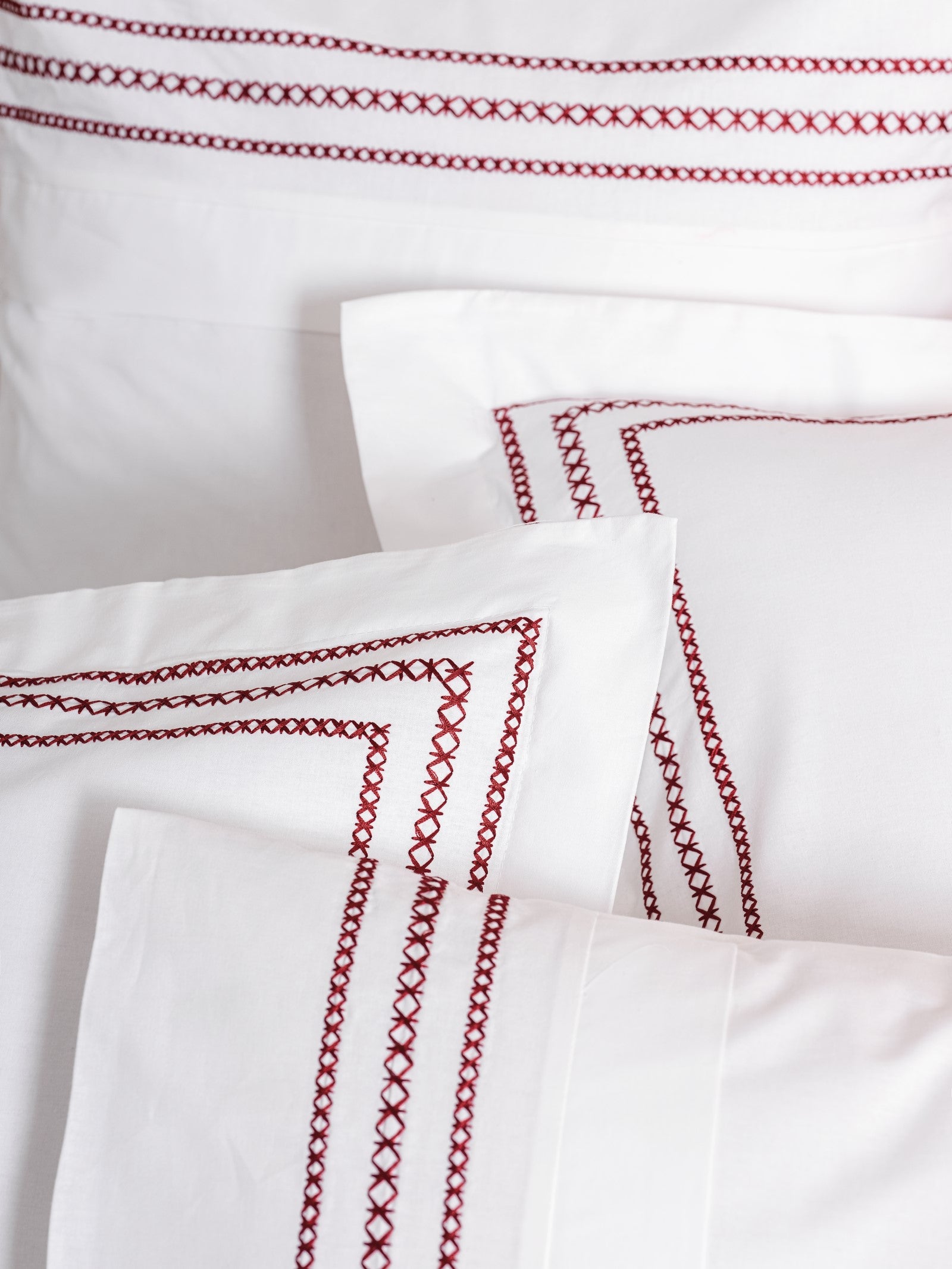 Комплект постельного белья Cotton Box Classic для двоих Helya White