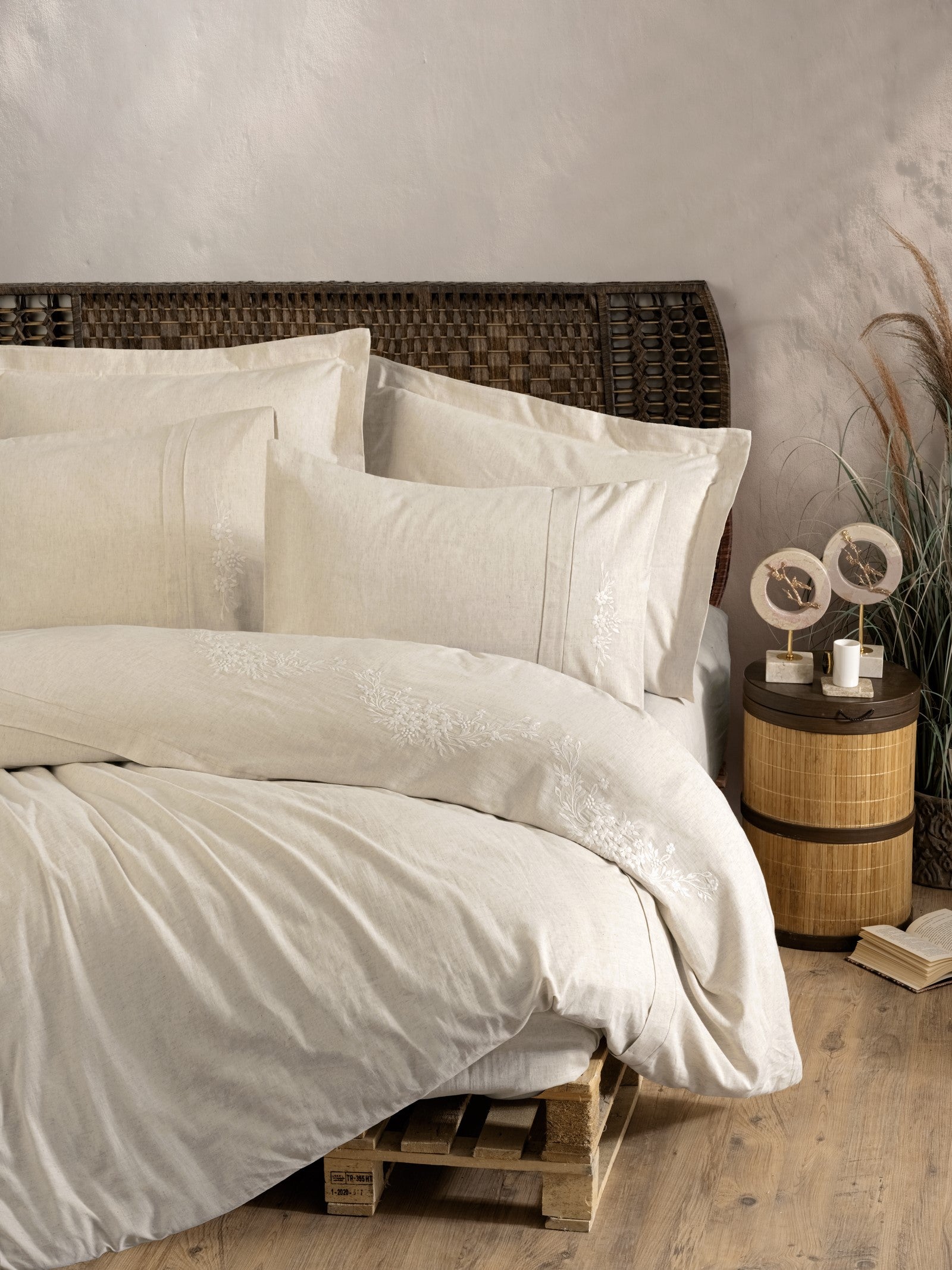 Cotton Box Cotton Linen Double Duvet Cover Set Forbes