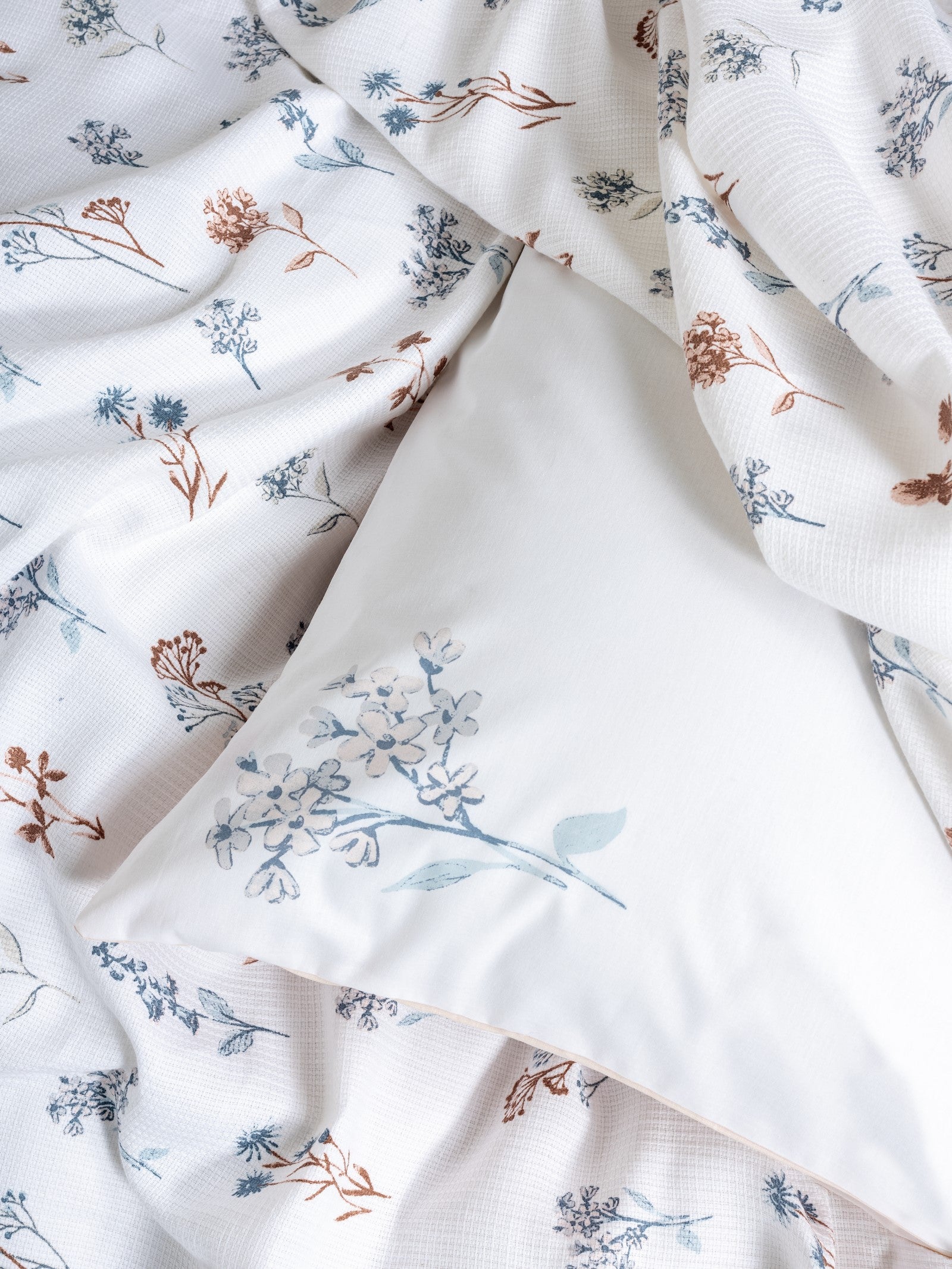 Cotton Box Estiva Çift Kişilik Pike Takımı Briar Somon