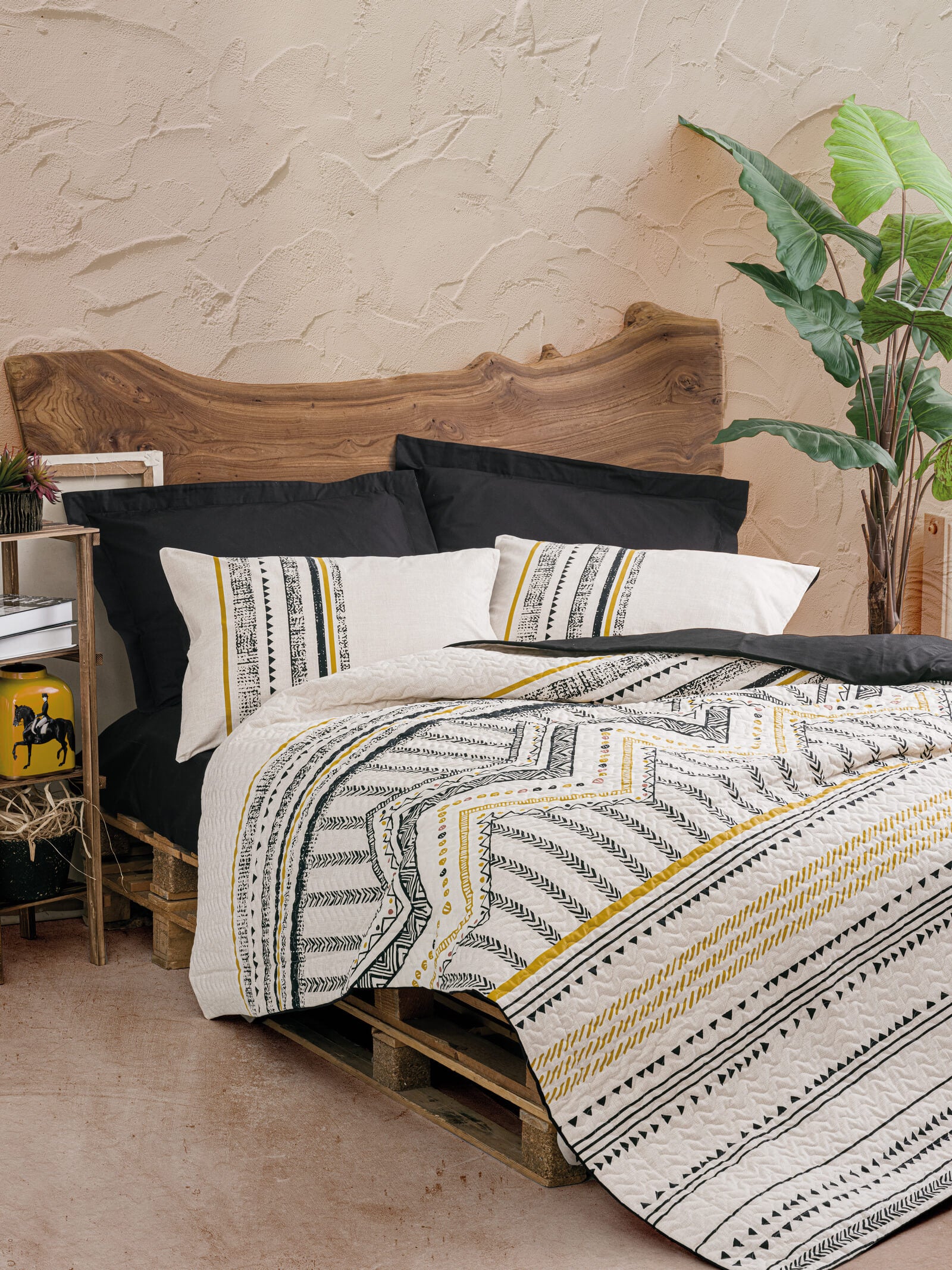 Cotton Box Ethnic Single Complete Set Elvira Black