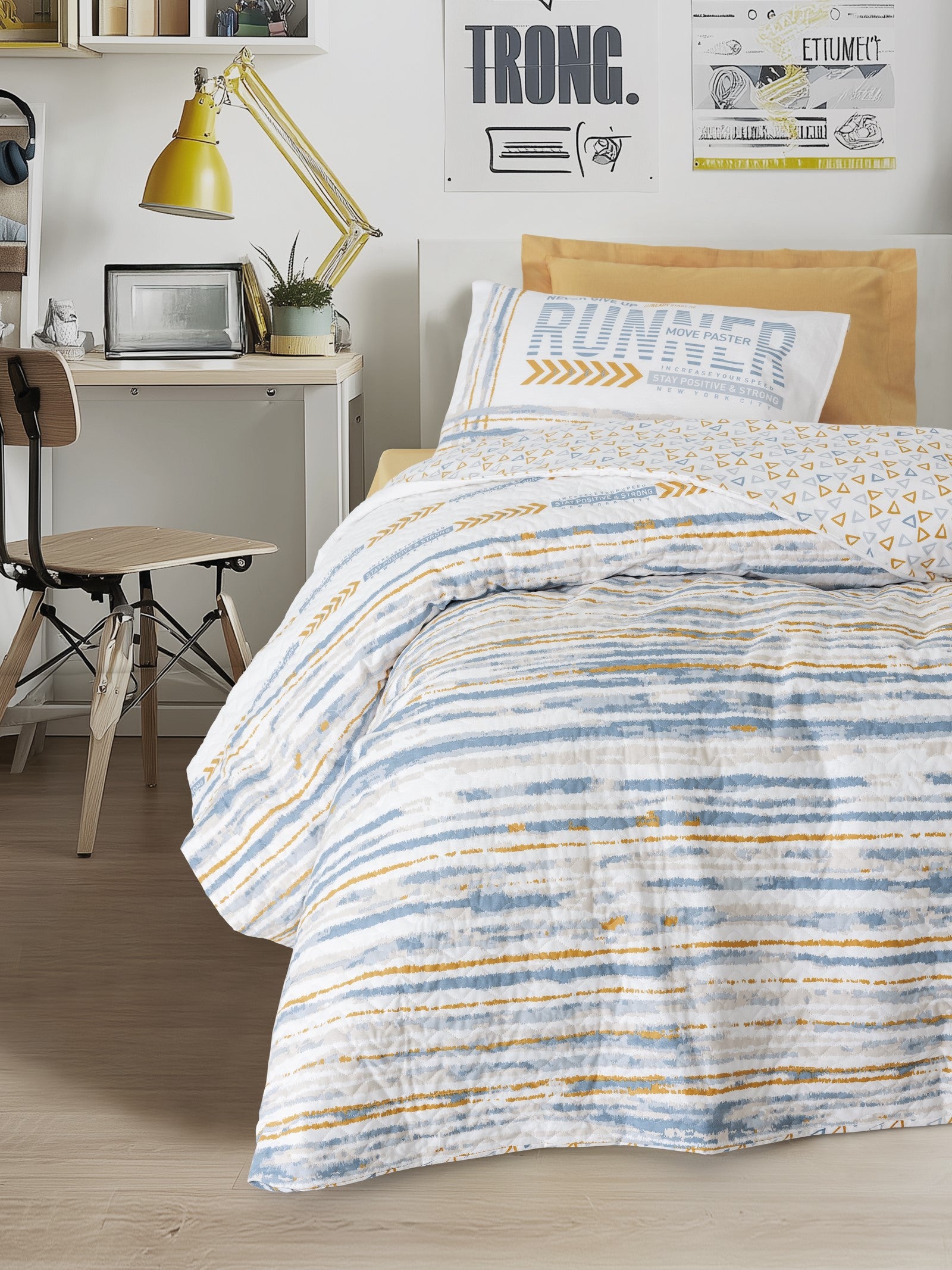 Cotton Box Youth Room Single Complete Set Dashon Yellow