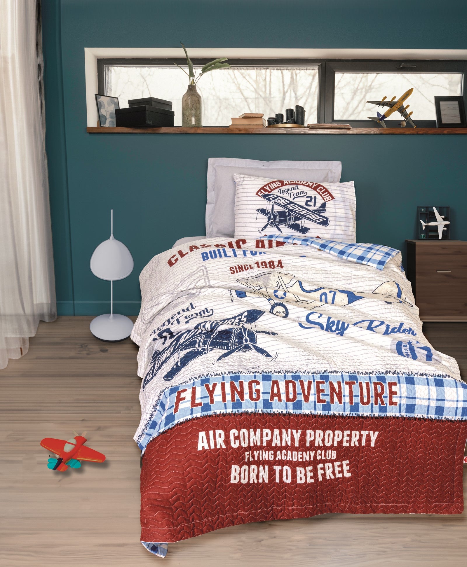 Комплект односпальных кроватей Cotton Box Junior, цвет Flying Gray