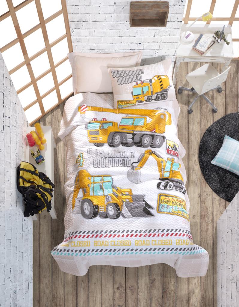 Cotton Box Junior Single Complete Set Track Turquoise