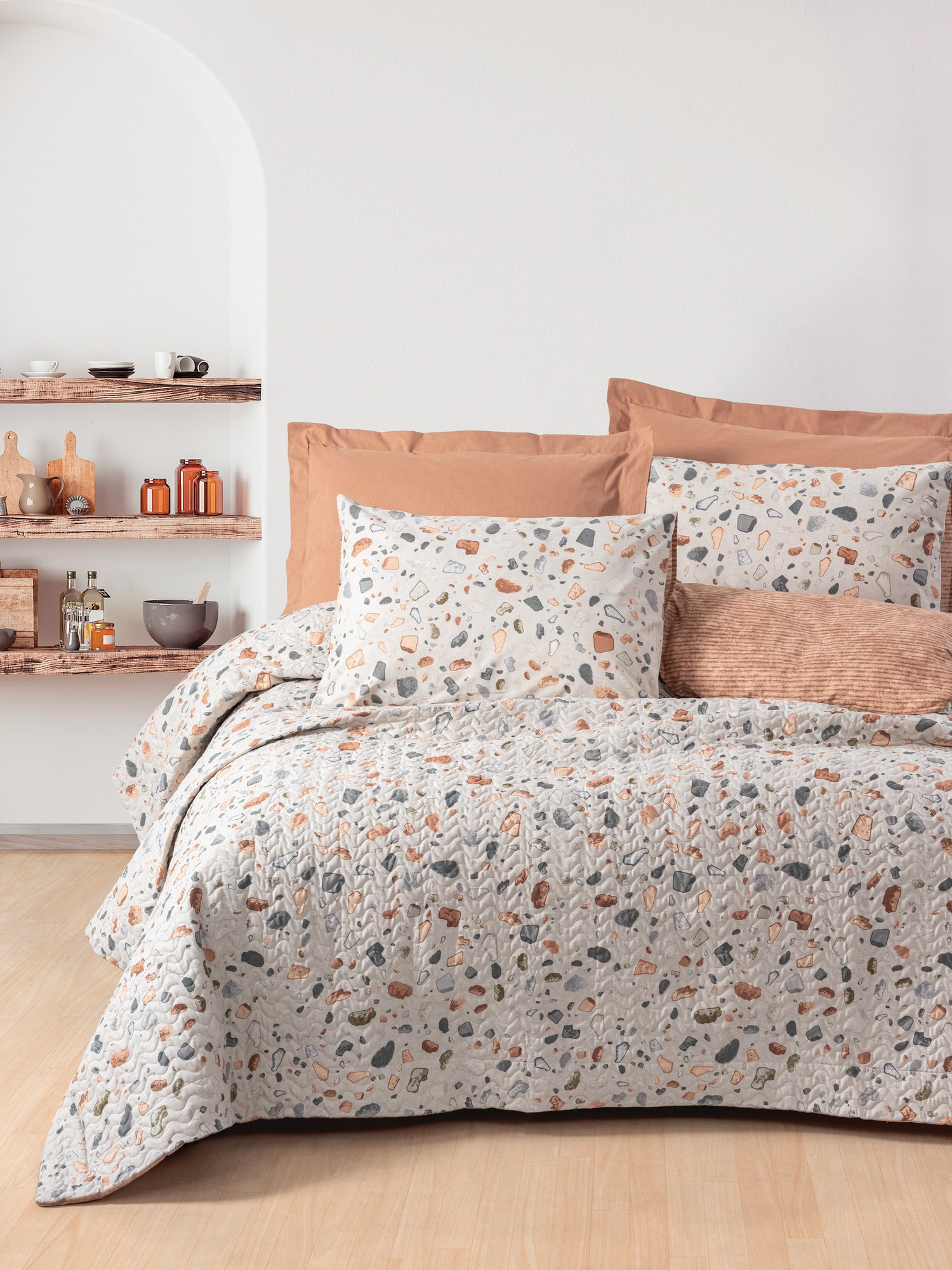 Cotton Box Minimal Single Complete Set Onyx Caramel