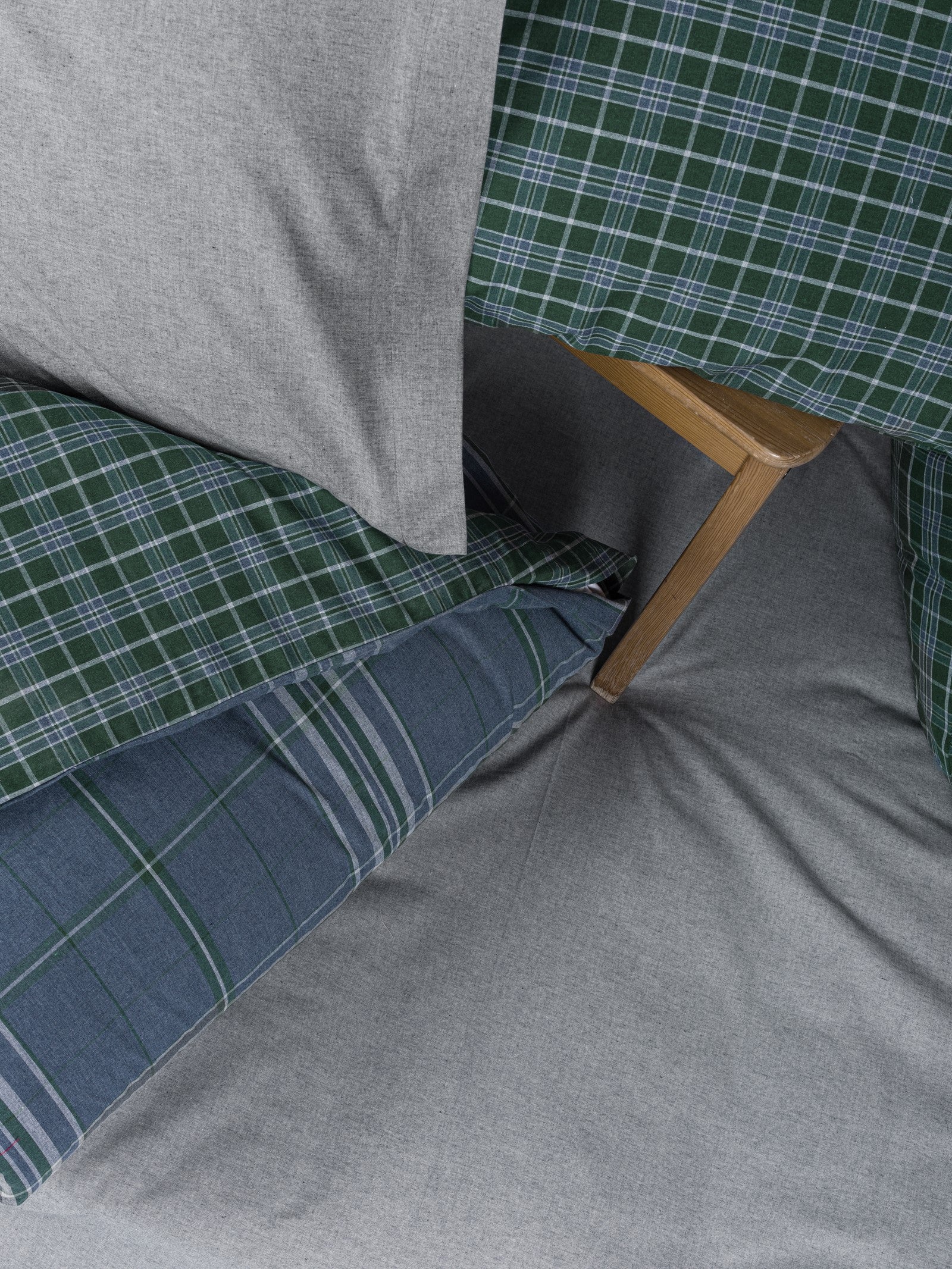 Cotton Box Natureforce Double Duvet Cover Set Isola Blue