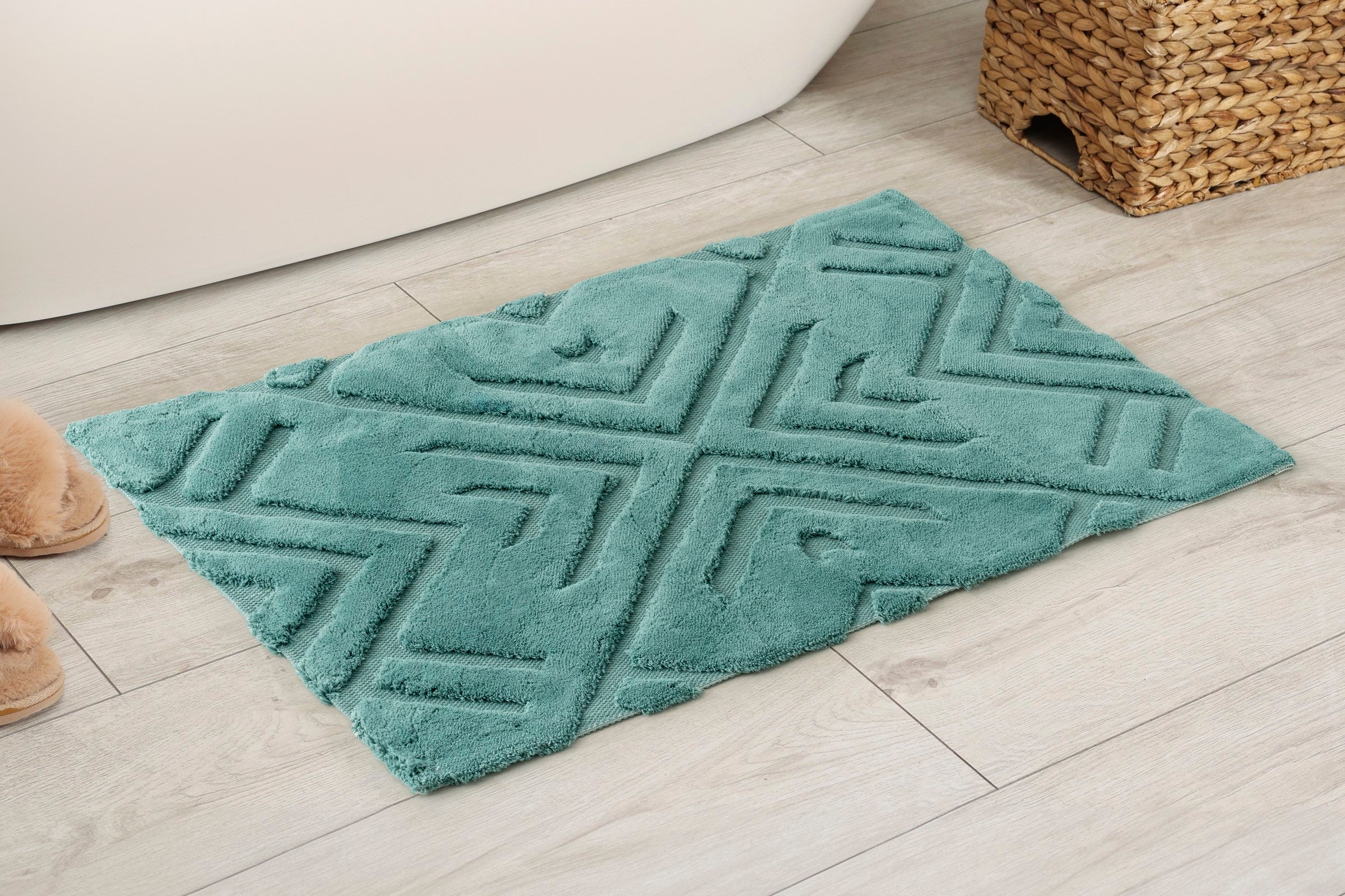 Cotton Box Pamuklu Paspas Blow Mint 60x100