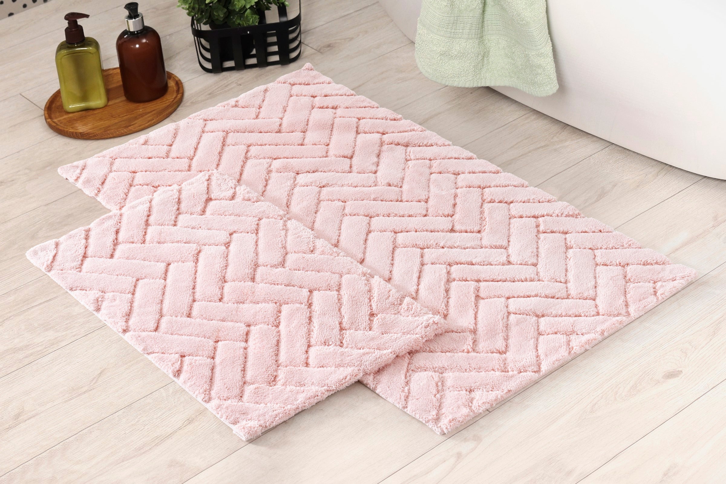 Набор швабр Cotton Box Cotton Mop Zibby Powder 60x100+40x60