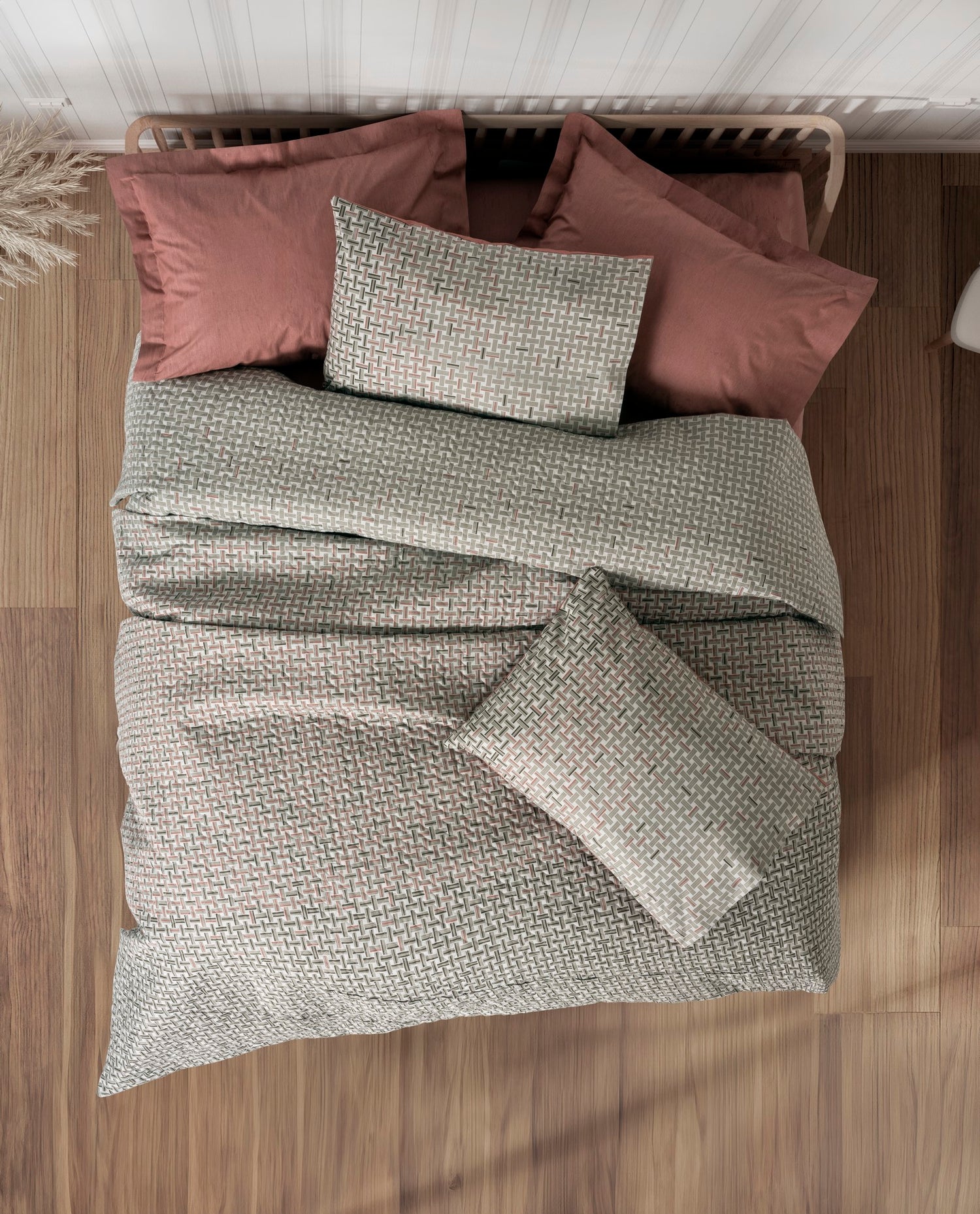 Cotton Box Petite Double Complete Set Mote Tile