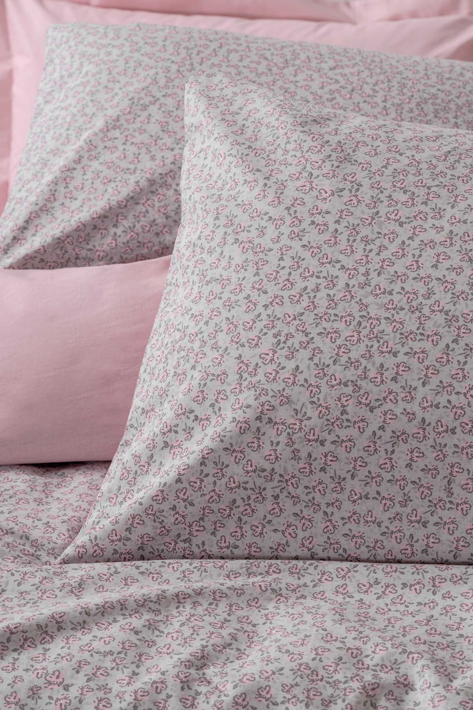 Cotton Box Petite Tek Kişilik Lastikli Çarşaflı Nevresim Takımı Otis Pembe