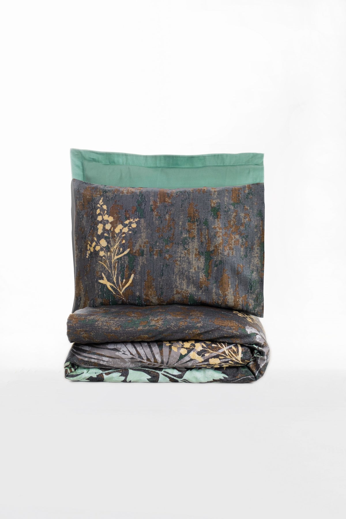 Комплект постельного белья Cotton Box Satin Double Clorasa Mint