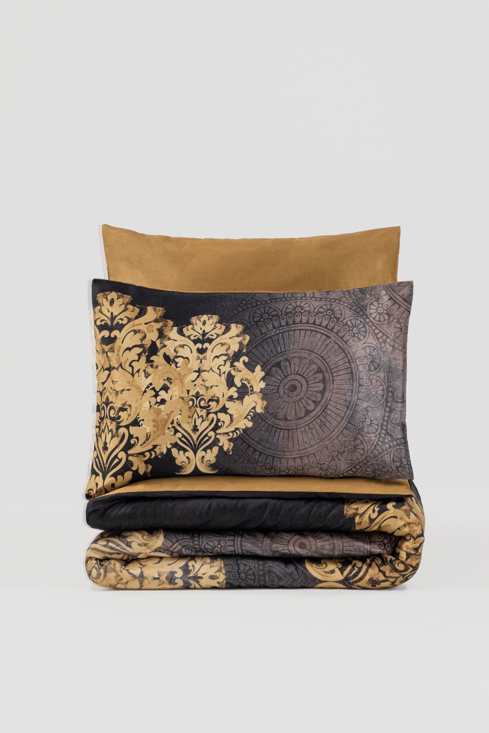 Cotton Box Saten Çift Kişilik Nevresim Takımı Jadira Bej