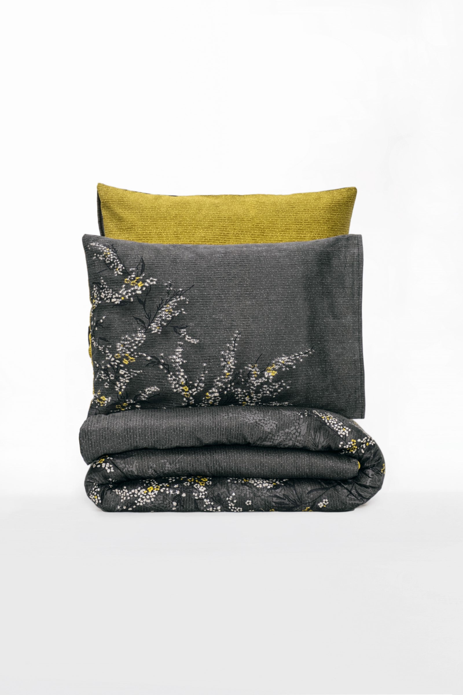 Cotton Box Saten Çift Kişilik Nevresim Takımı Libby Yeşil