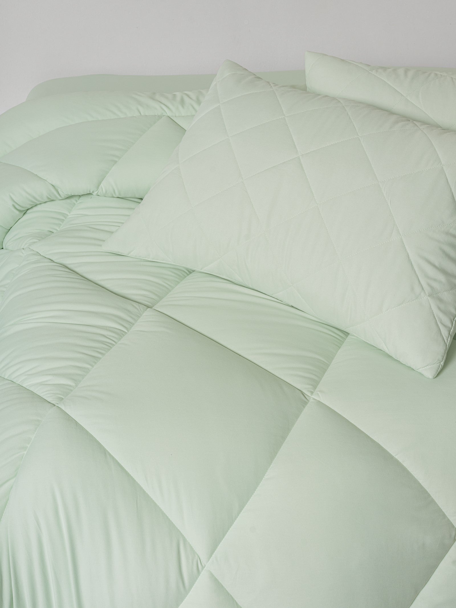Cotton Box Softwash Çift Kişilik Yorgan Seti Adaçayı 160x200 Lastikli Çarşaf