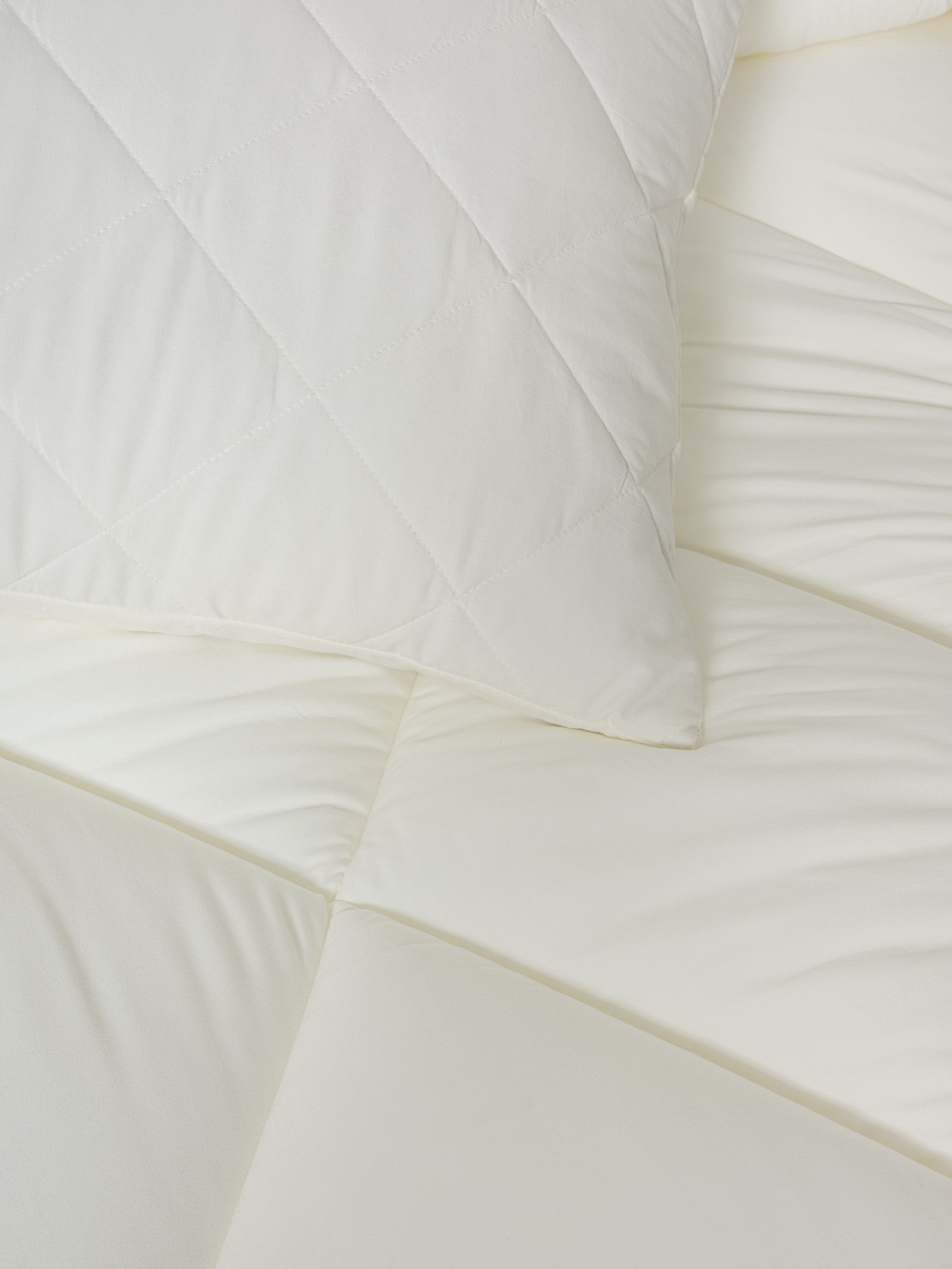 Cotton Box Softwash Tek Kişilik Yorgan Seti Ekru