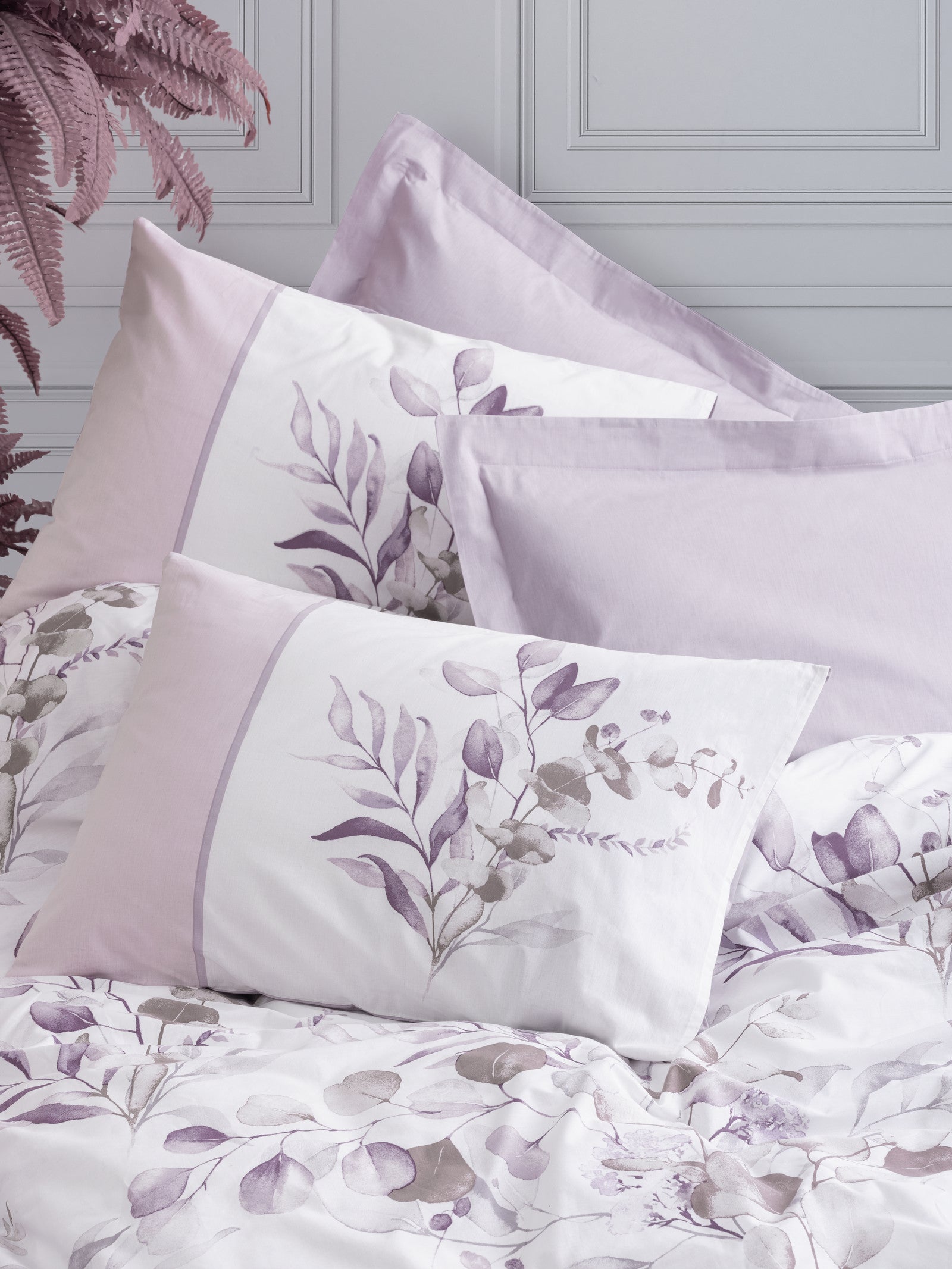 Cotton Box Single Duvet Cover Set Nadia Lila