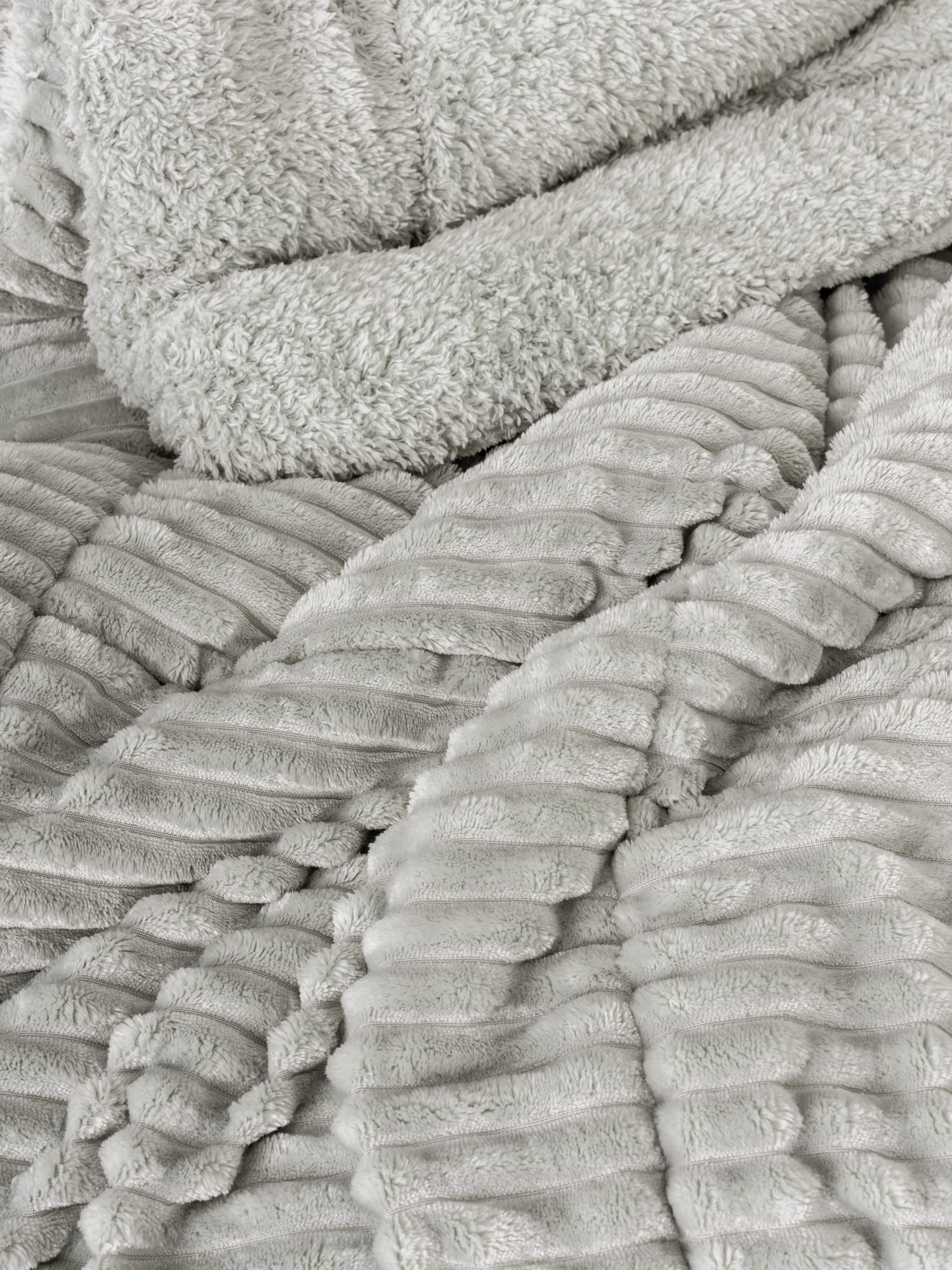 Cotton Box Wave Single Duvet Gray 155x215 cm