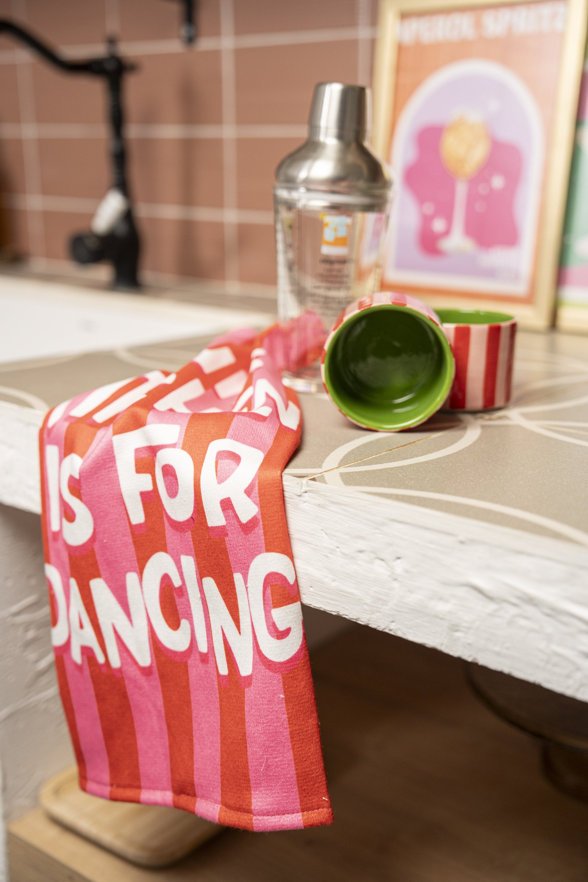 Cozy Home Cheer Kitchen Mutfak Havlusu For Dancing