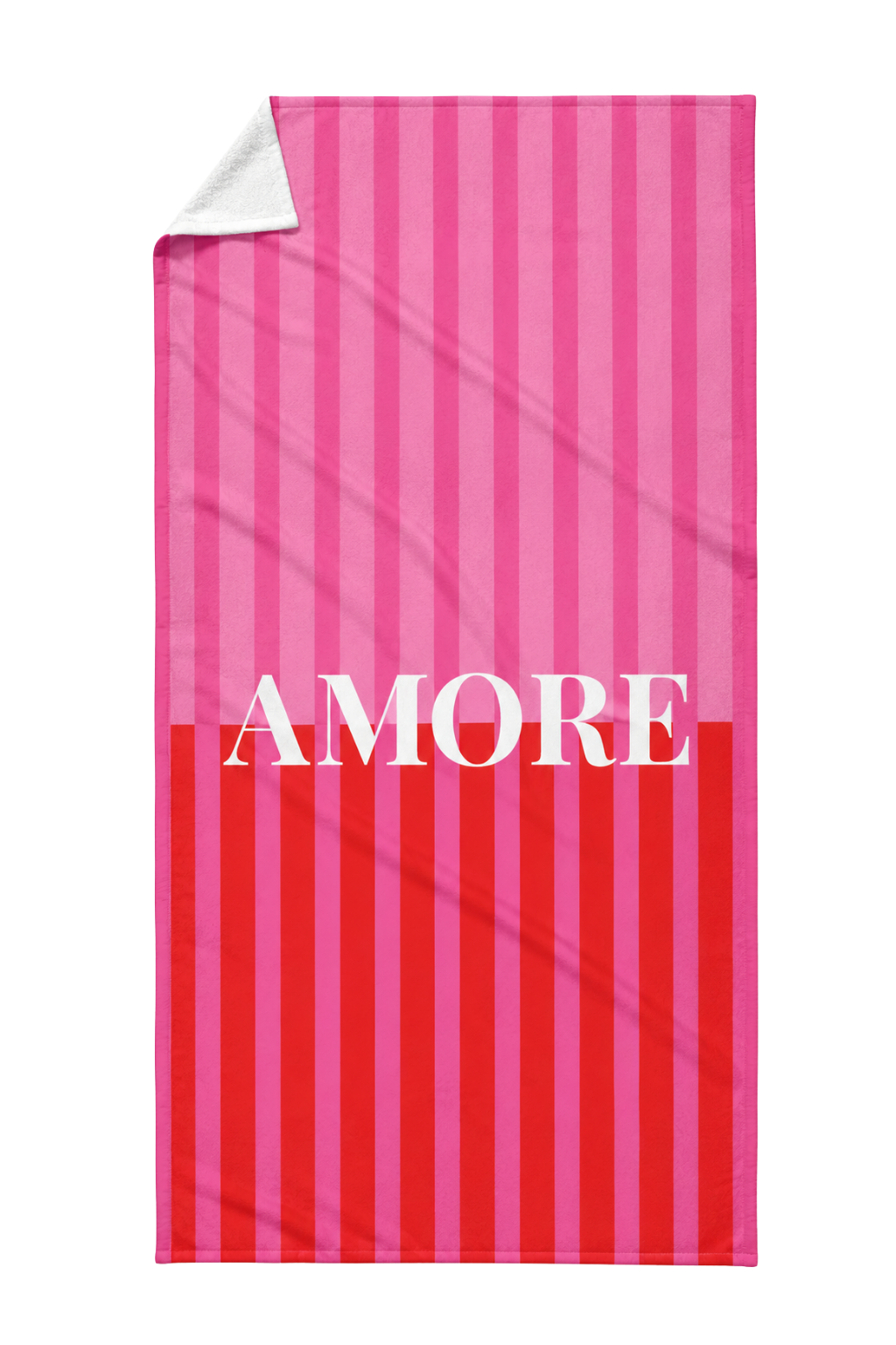Cozy Home Heatwave Plaj Havlusu Amore Kırmızı 90x150