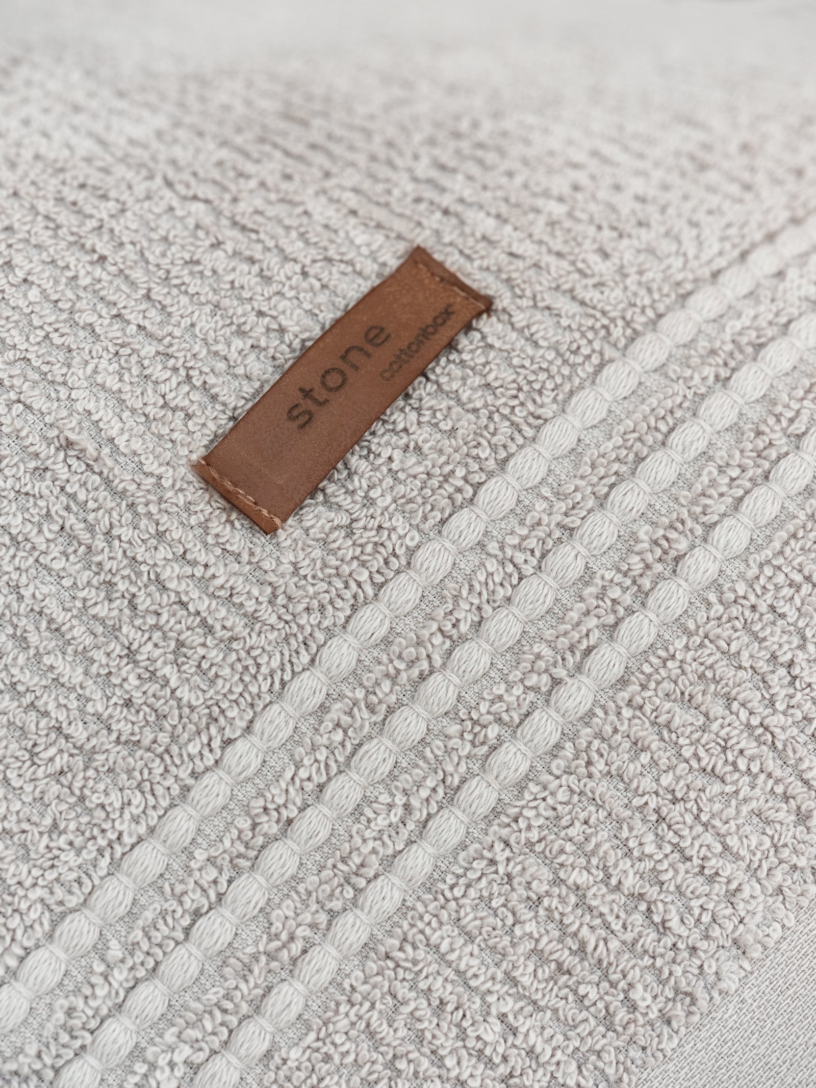Набор полотенец Cotton Box Wellness из 100% хлопка, цвет Stone Gray