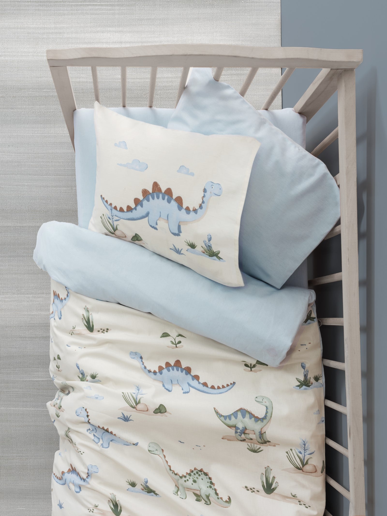 Комплект детского постельного белья Cotton Box Dinoro Синий