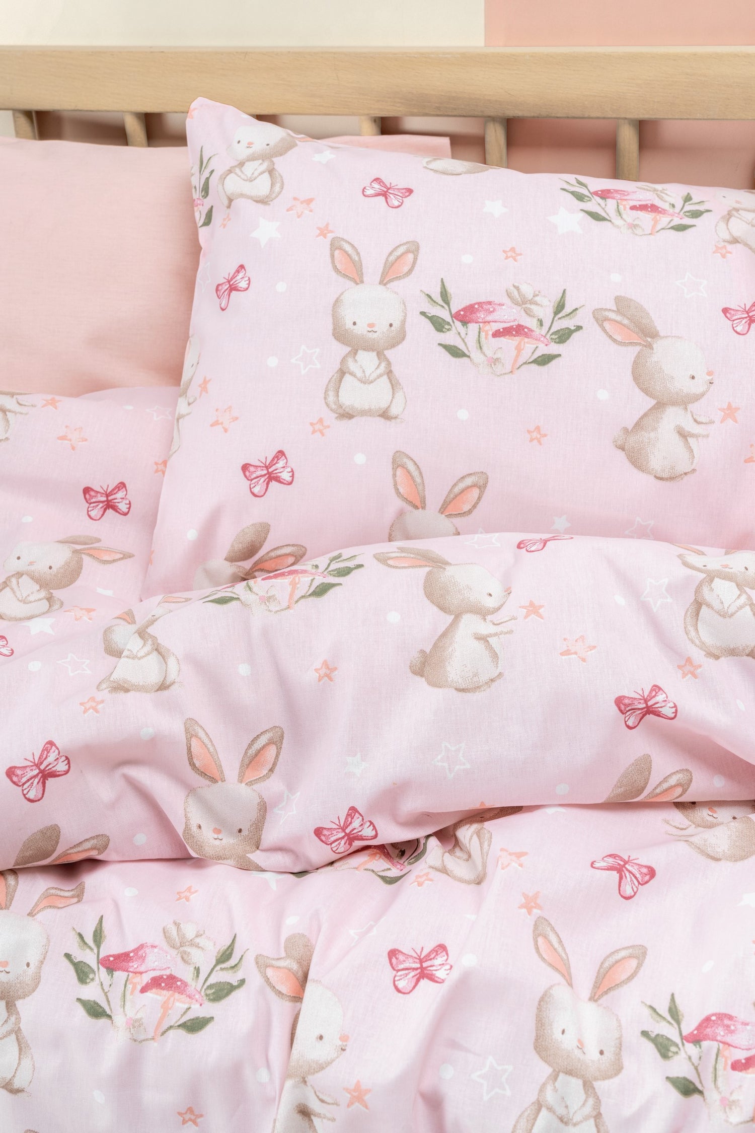 Cotton Box Bebek Nevresim Takımı Mopsy Somon