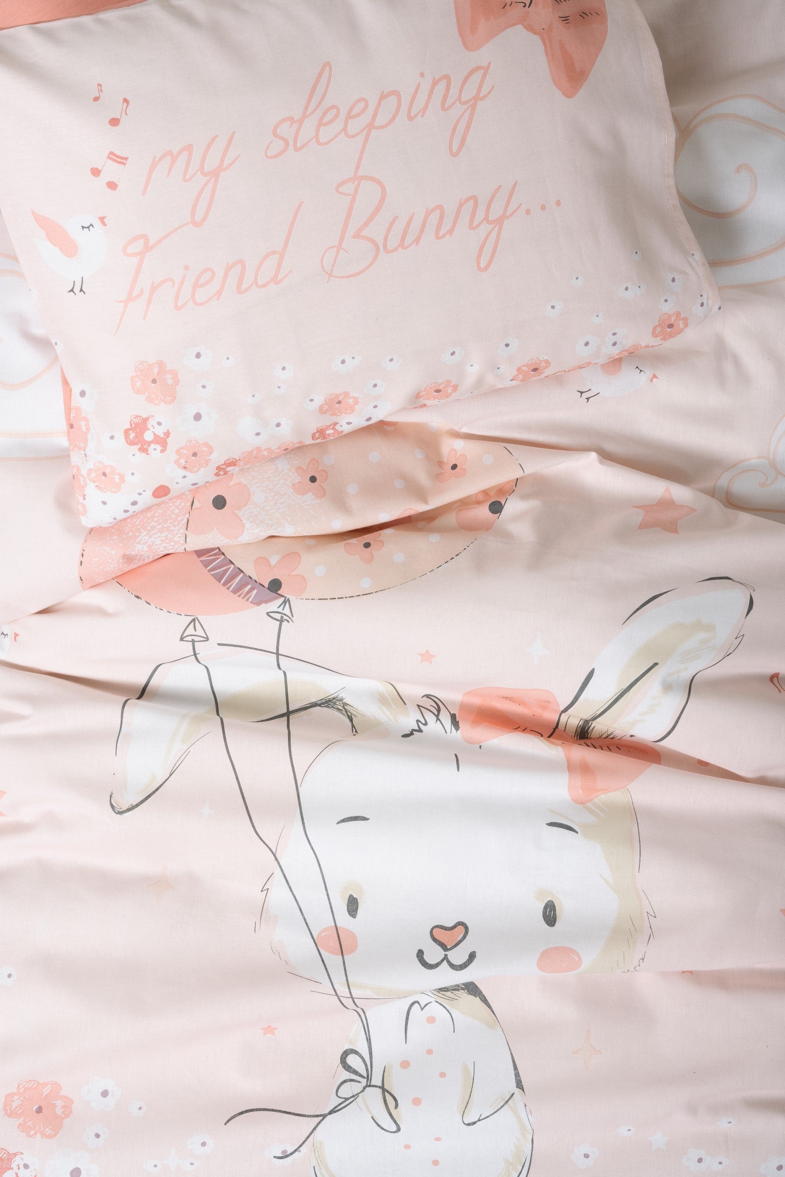 Комплект постельного белья Cotton Box Baby Rapeti Salmon
