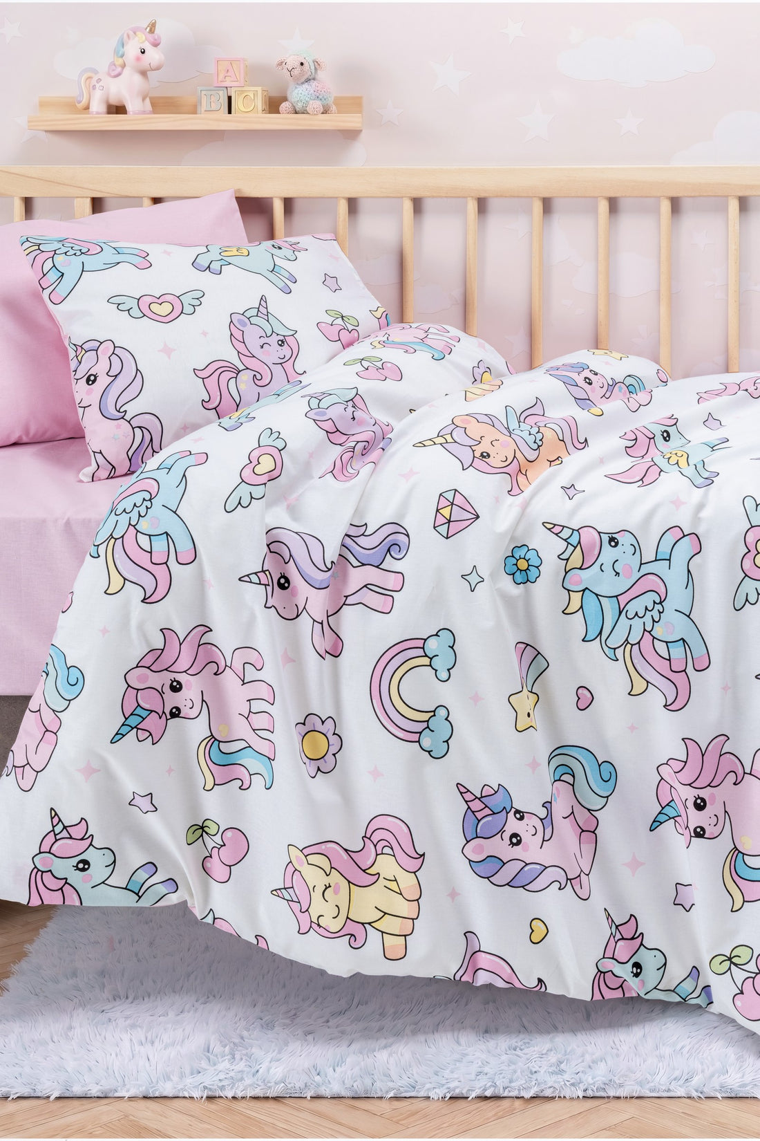Cotton Box Bebek Nevresim Takımı Sparky Pembe