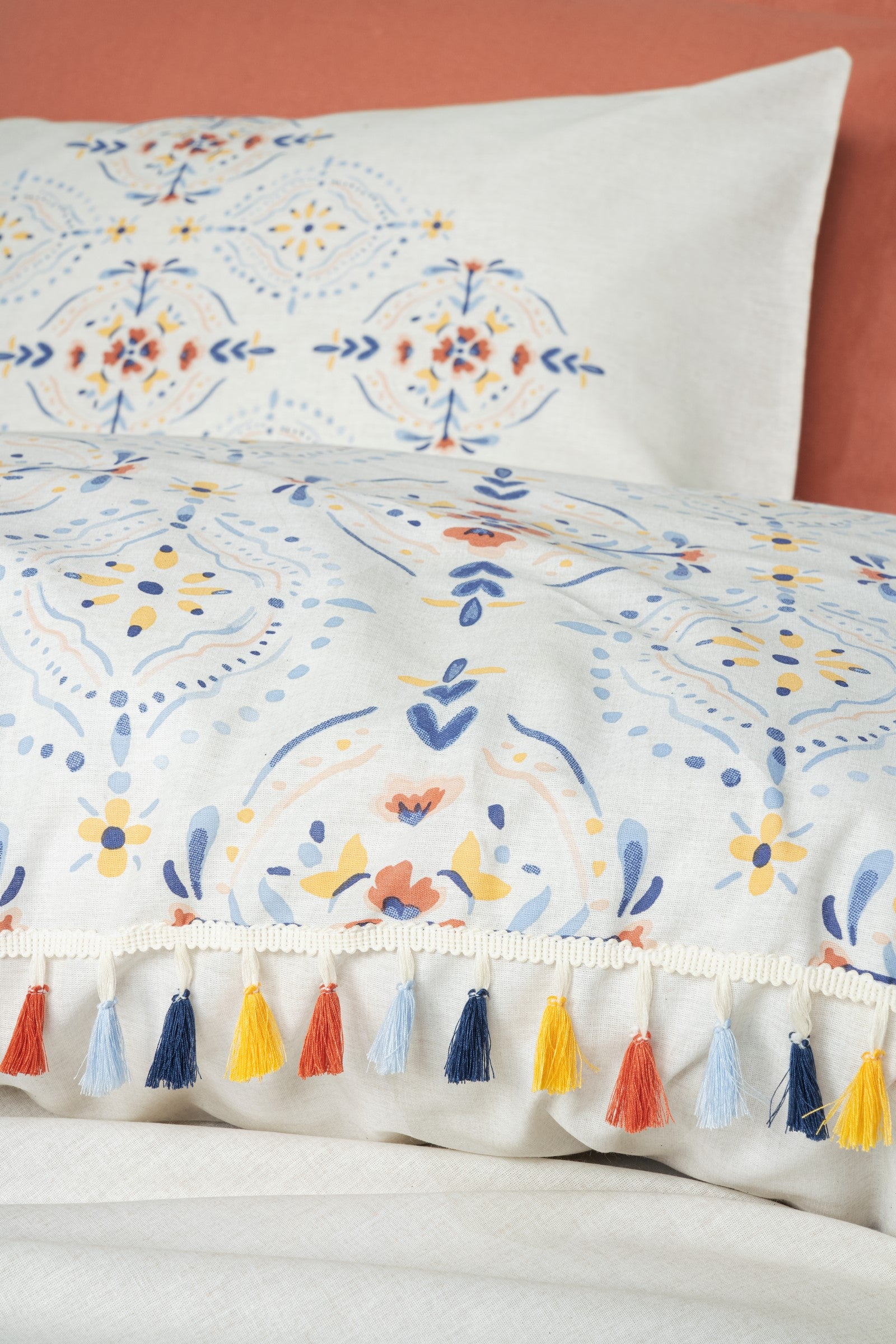 Комплект пододеяльников Cotton Box Candy для одного человека Milis Tile