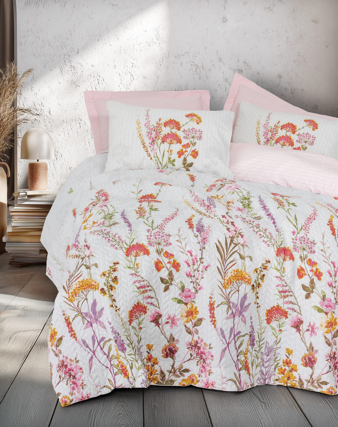 Cotton Box Çift Kişilik Complete Set Lilura Pembe