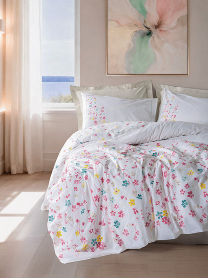 Cotton Box Çift Kişilik Nevresim Takımı Flare Bej
