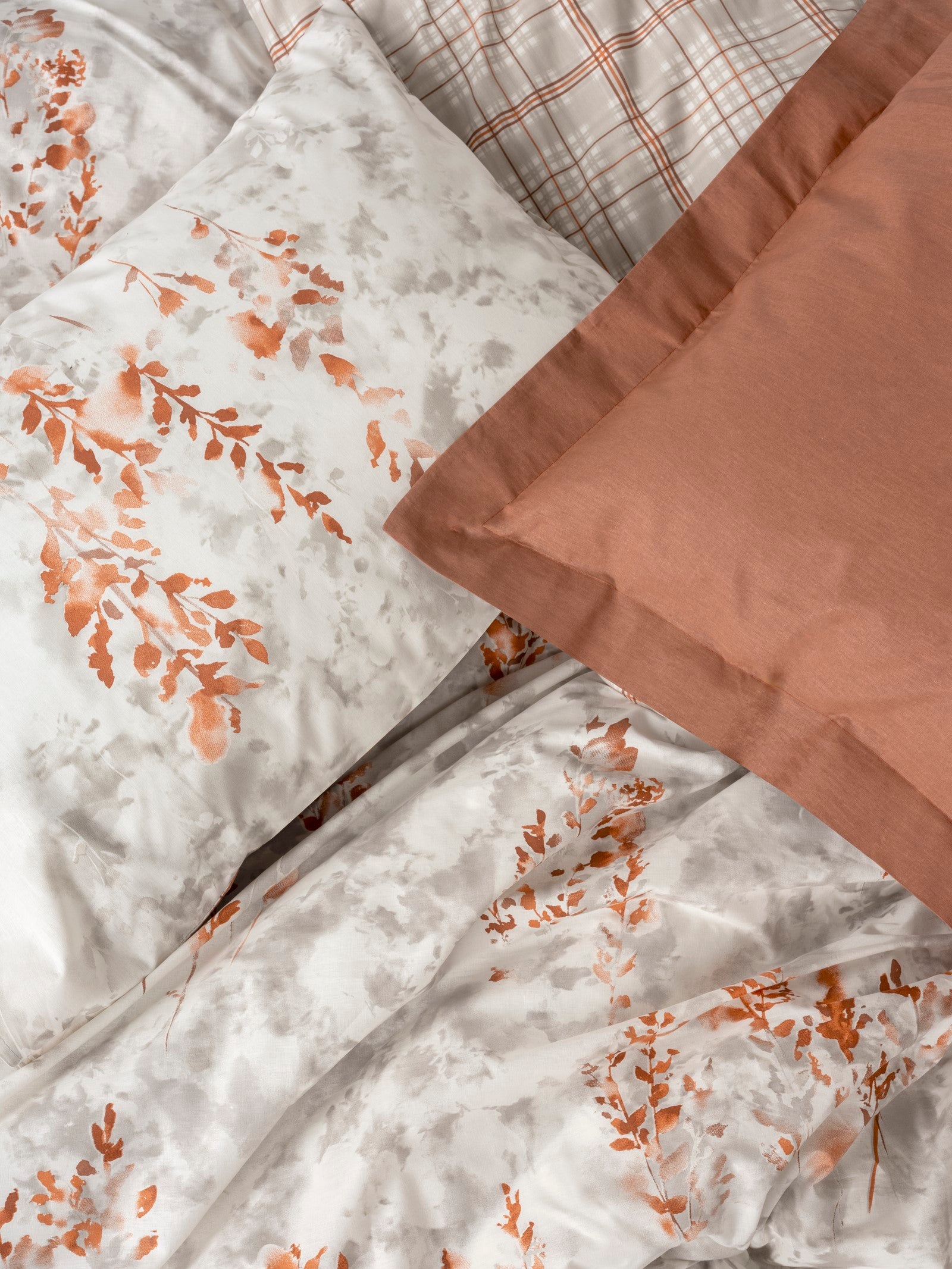 Cotton Box Çift Kişilik Nevresim Takımı Lamina Tarçın
