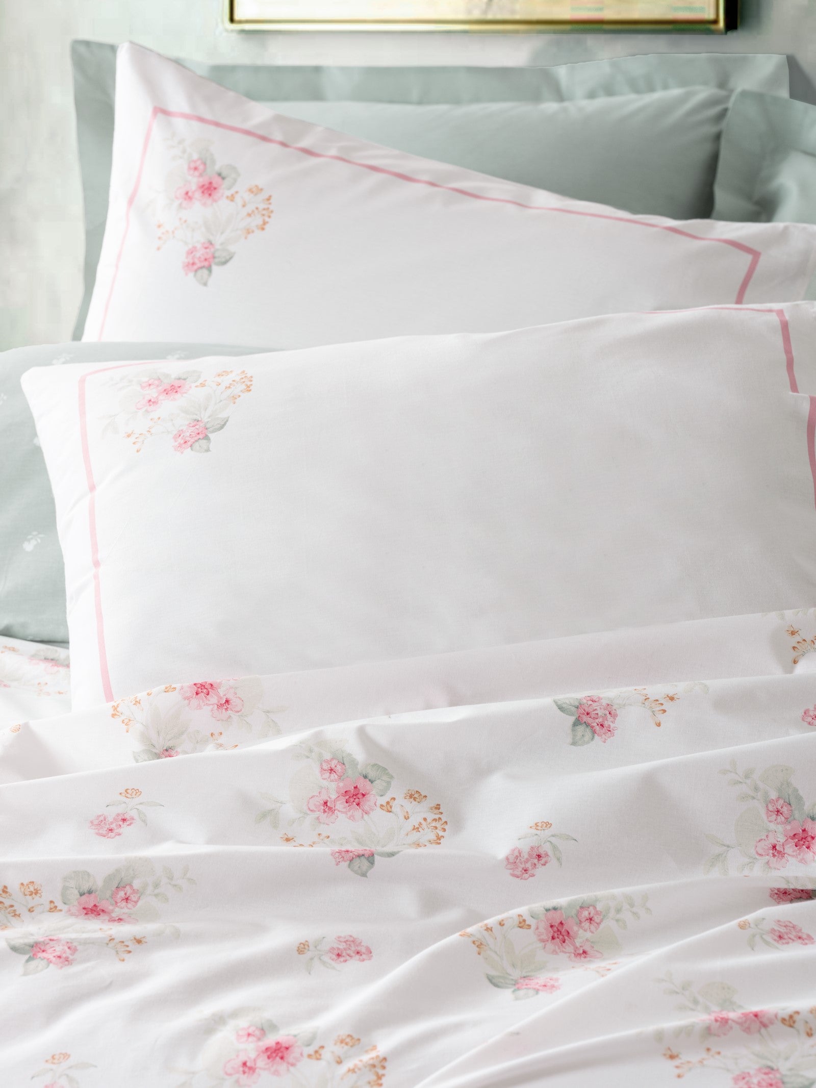 Cotton Box Çift Kişilik Nevresim Takımı Minty Mint