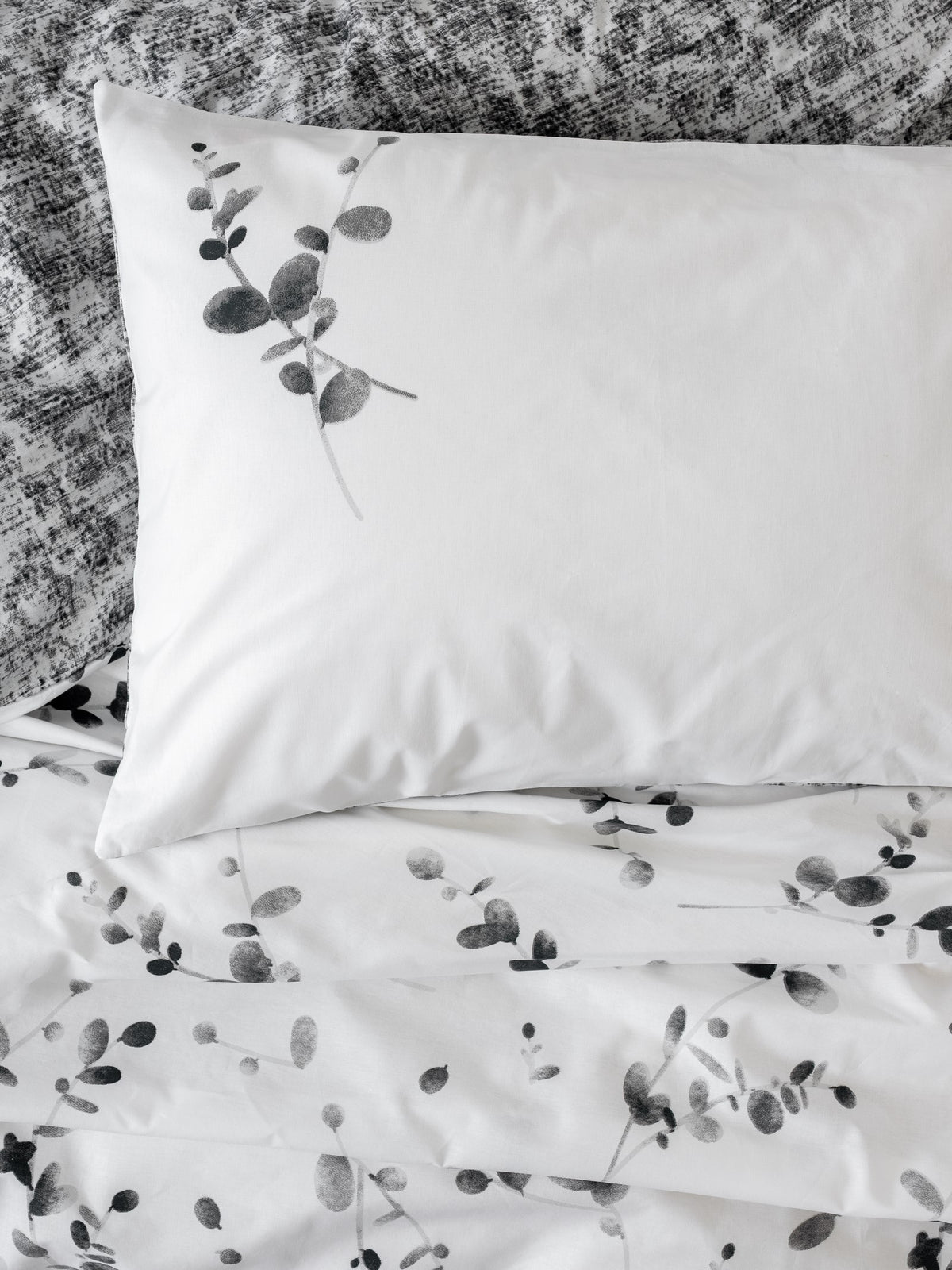 Cotton Box Dual Çift Kişilik Nevresim Takımı Elaria Antrasit