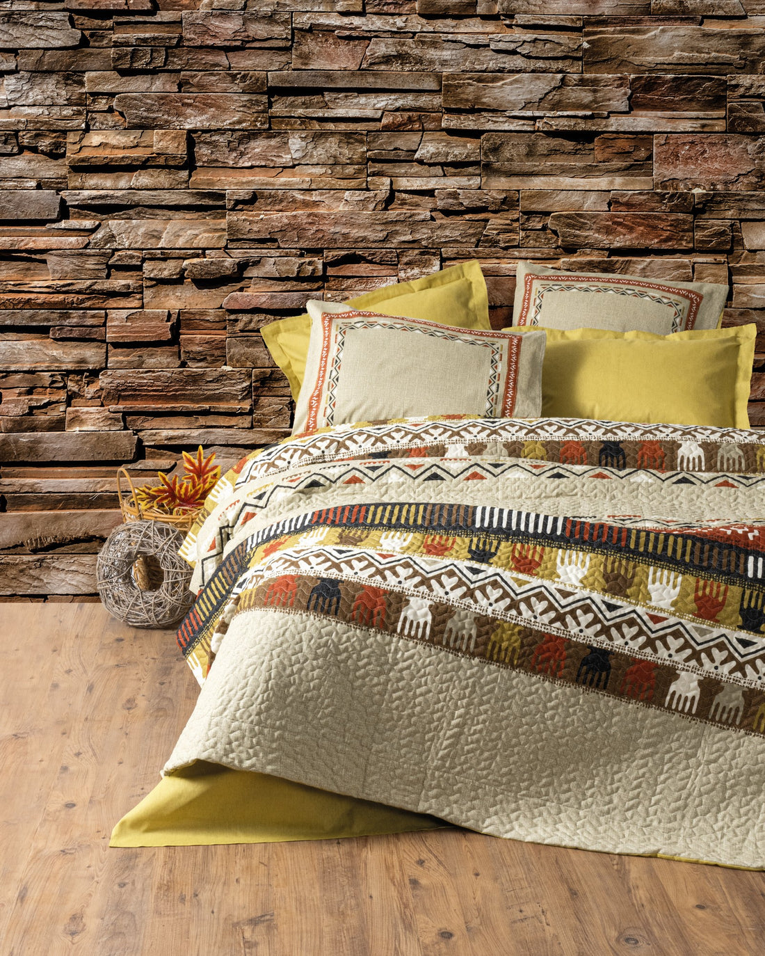 Cotton Box Ethnic Çift Kişilik Complete Set Magnus Hardal