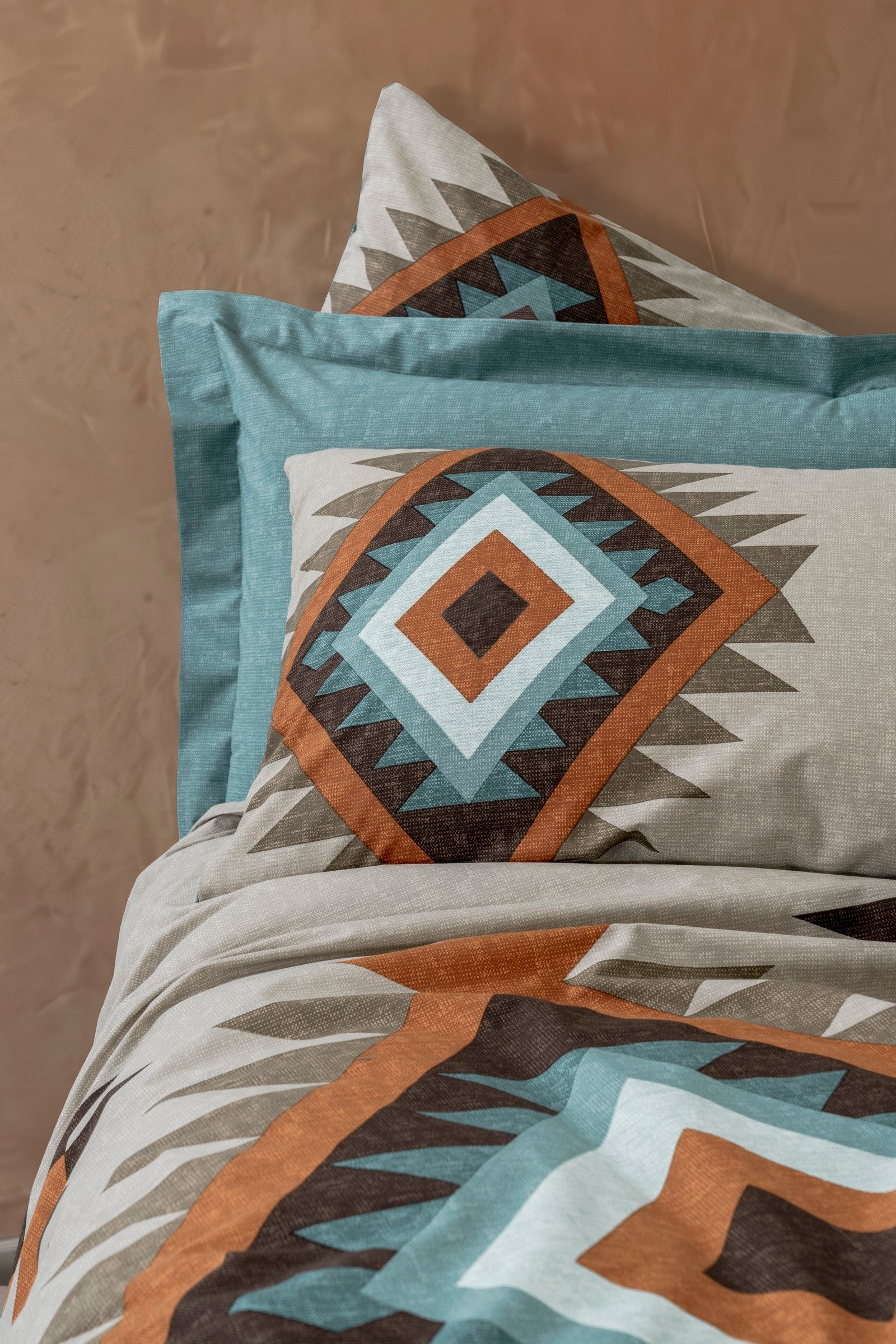 Cotton Box Ethnic Tek Kişilik Nevresim Takımı Nomad Mint