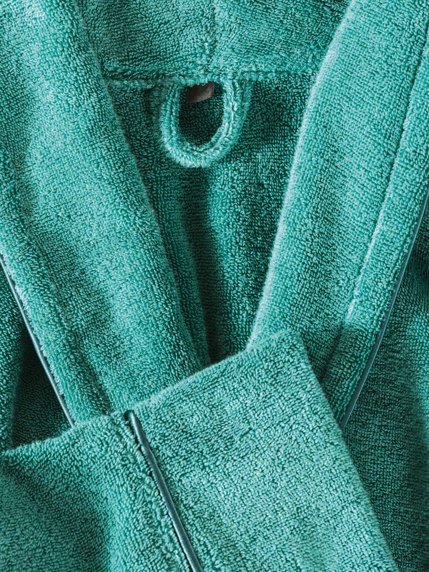 Cotton Box Exclusive Single Bathrobe Set Green M/L