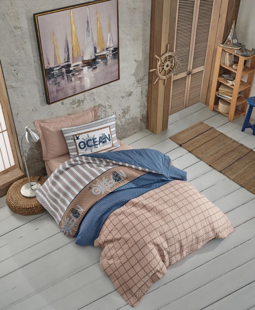 Cotton Box Youth Room Single Complete Set Ocean Navy Blue