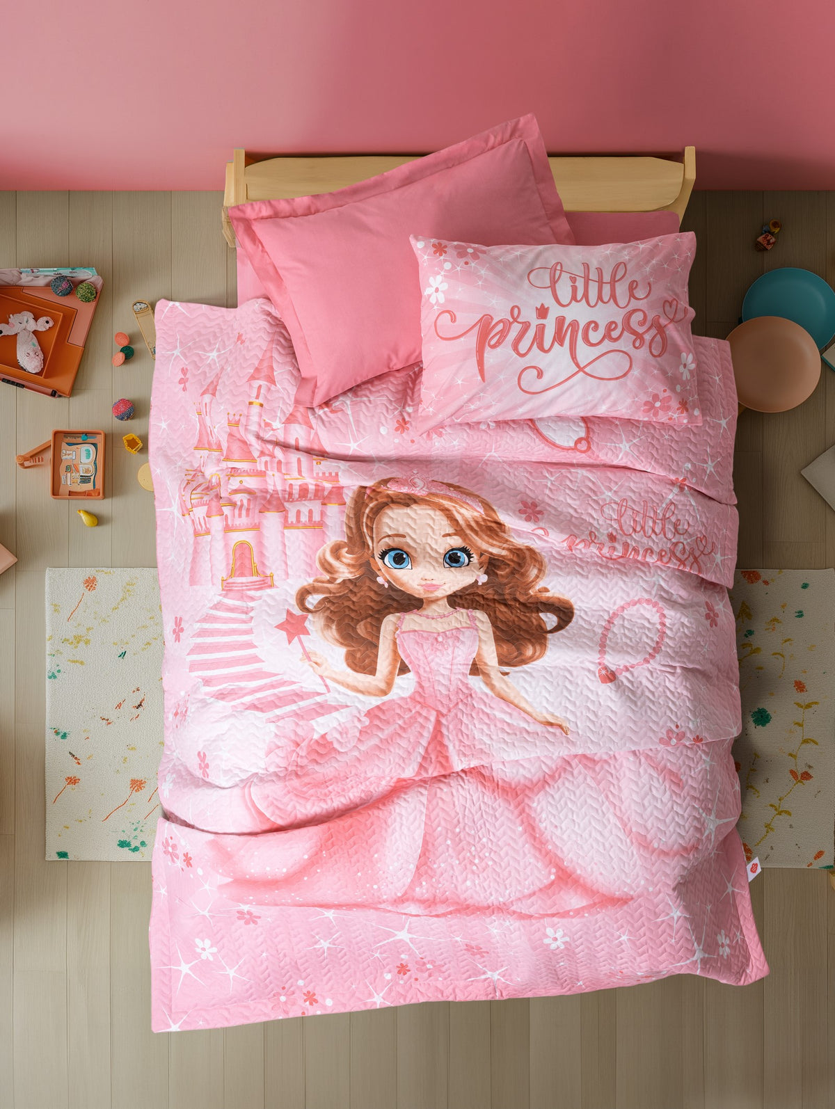 Cotton Box Junior Single Complete Set Gimbiya Pink