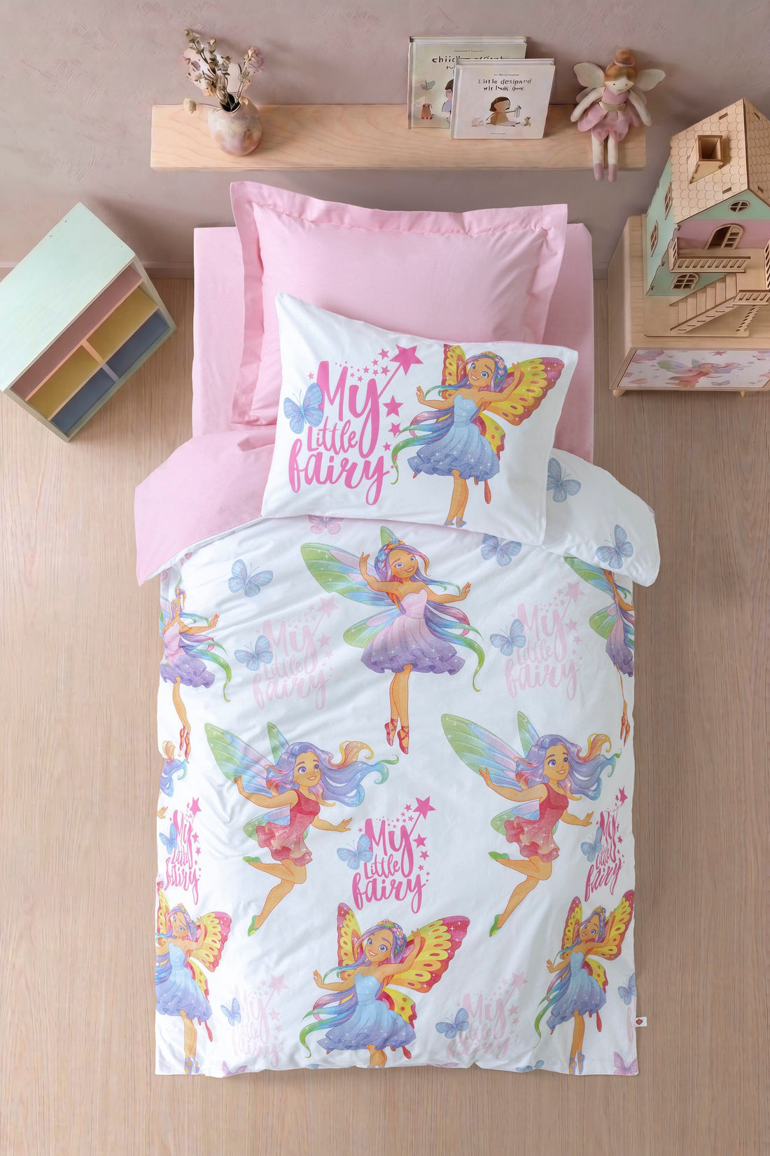 Cotton Box Junior Tek Kişilik Nevresim Takımı Twila Pembe